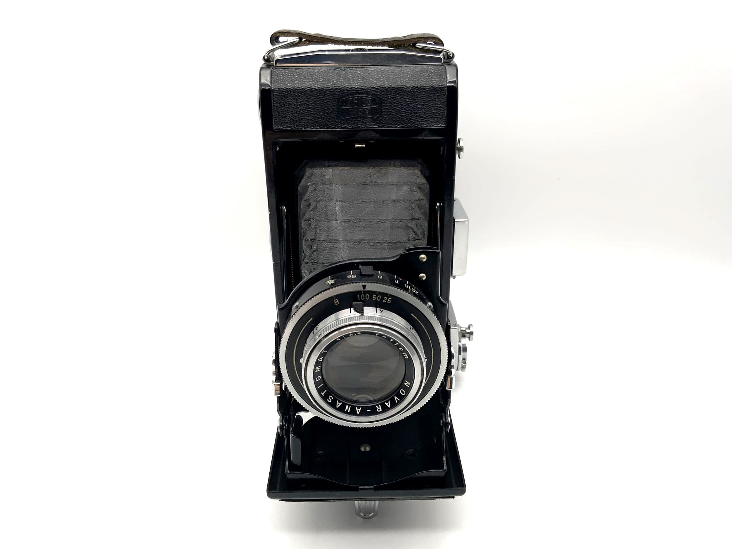 Zeiss Ikon Ercona Klappkamera mit Novar Anastigmat 1:4.5 f=11cm