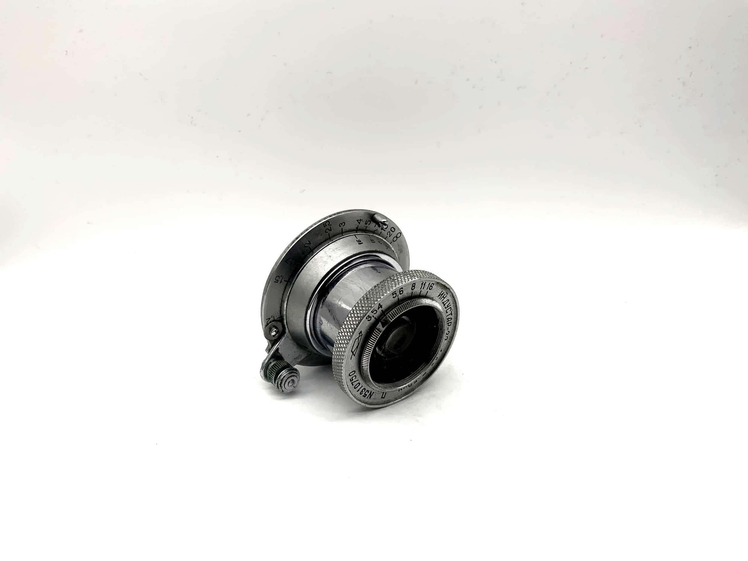 KMZ 50mm 1:3.5 Objektiv L39 passend für Leica Industar-22 red P Lens (M39)