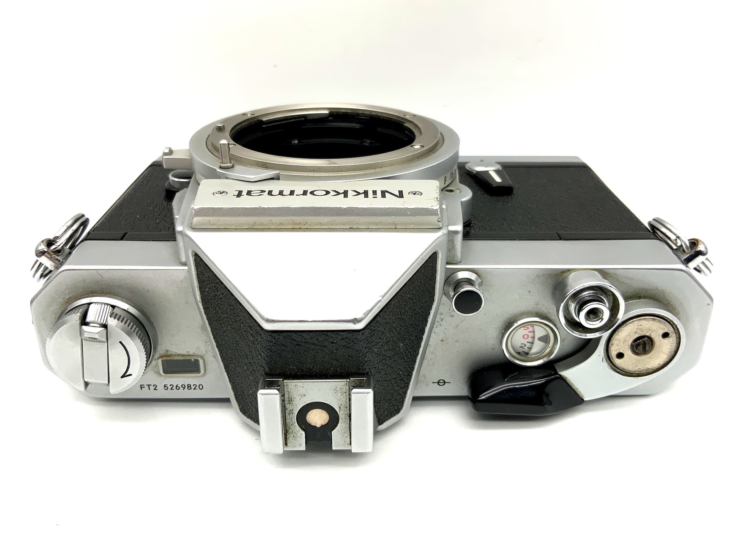 Nikon Nikkormat FT2 SLR 35mm Spiegelreflexkamera analog Body Gehäuse (Nikon F)