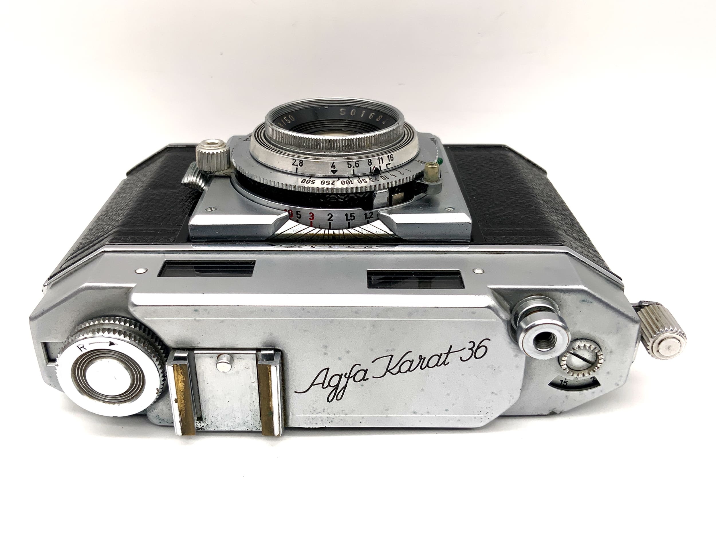 Agfa Karat 36 Sucherkamera mit Solinar 1:2,8 50mm Kompaktkamera Analogkamera
