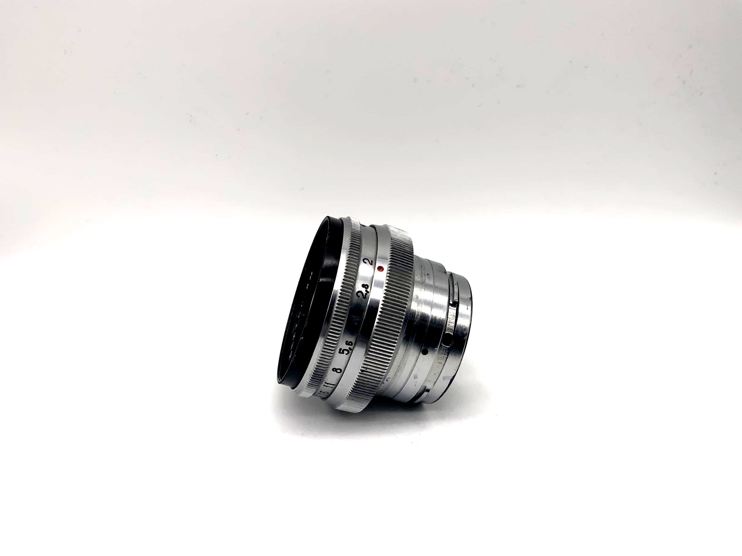 KMZ 53mm 1:2 Objektiv Jupiter 8M Kamera Camera Lens (Contax RF)