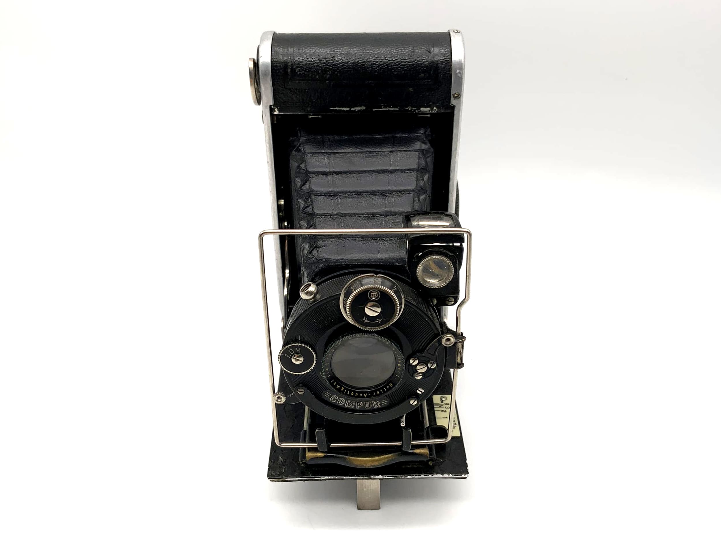 G.A. Kraus Rollette Klappkamera mit Rollar-Anastigmat 1:4.5 f=9cm Compur