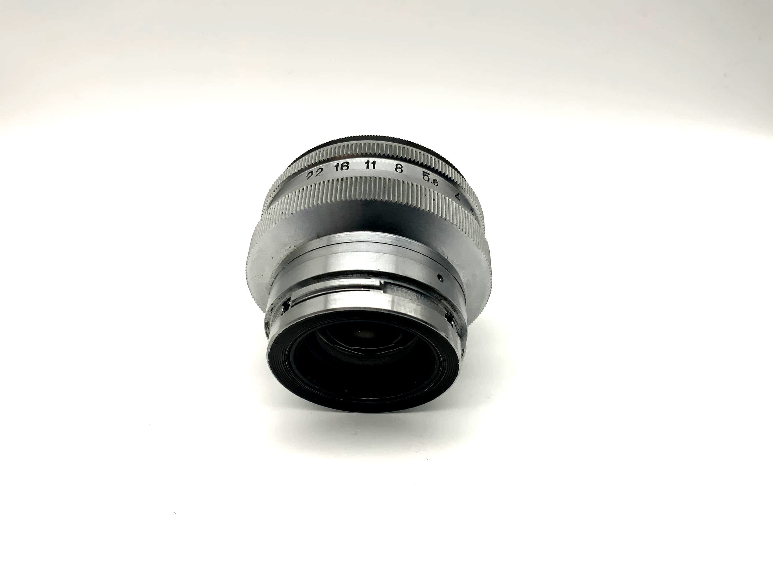 KMZ 50mm 1:2 Objektiv Jupiter-8M Kamera Camera Lens (Contax RF)
