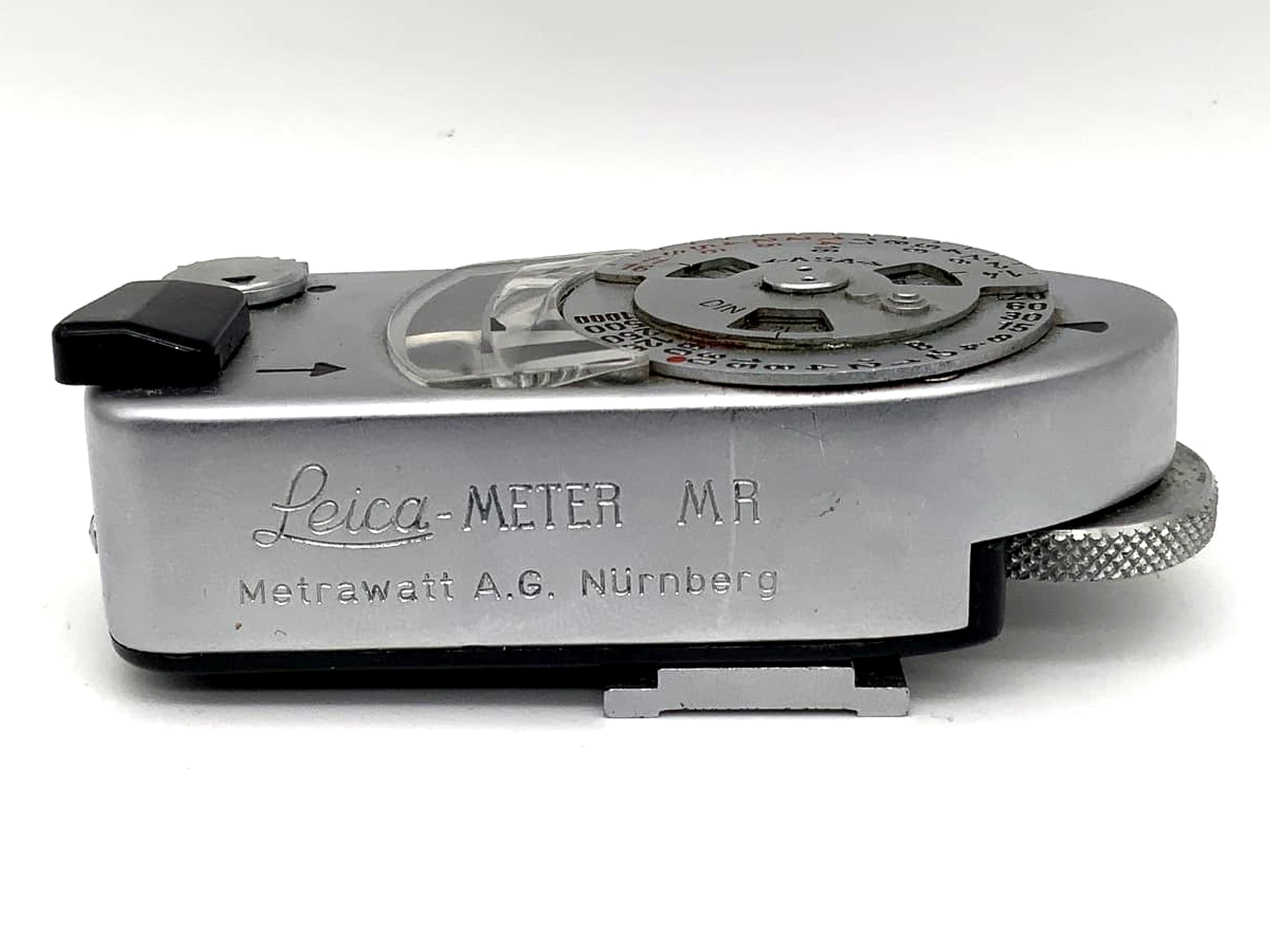 Leica Belichtungsmesser Meter MR-4 für Leica M Metrawatt Chrom