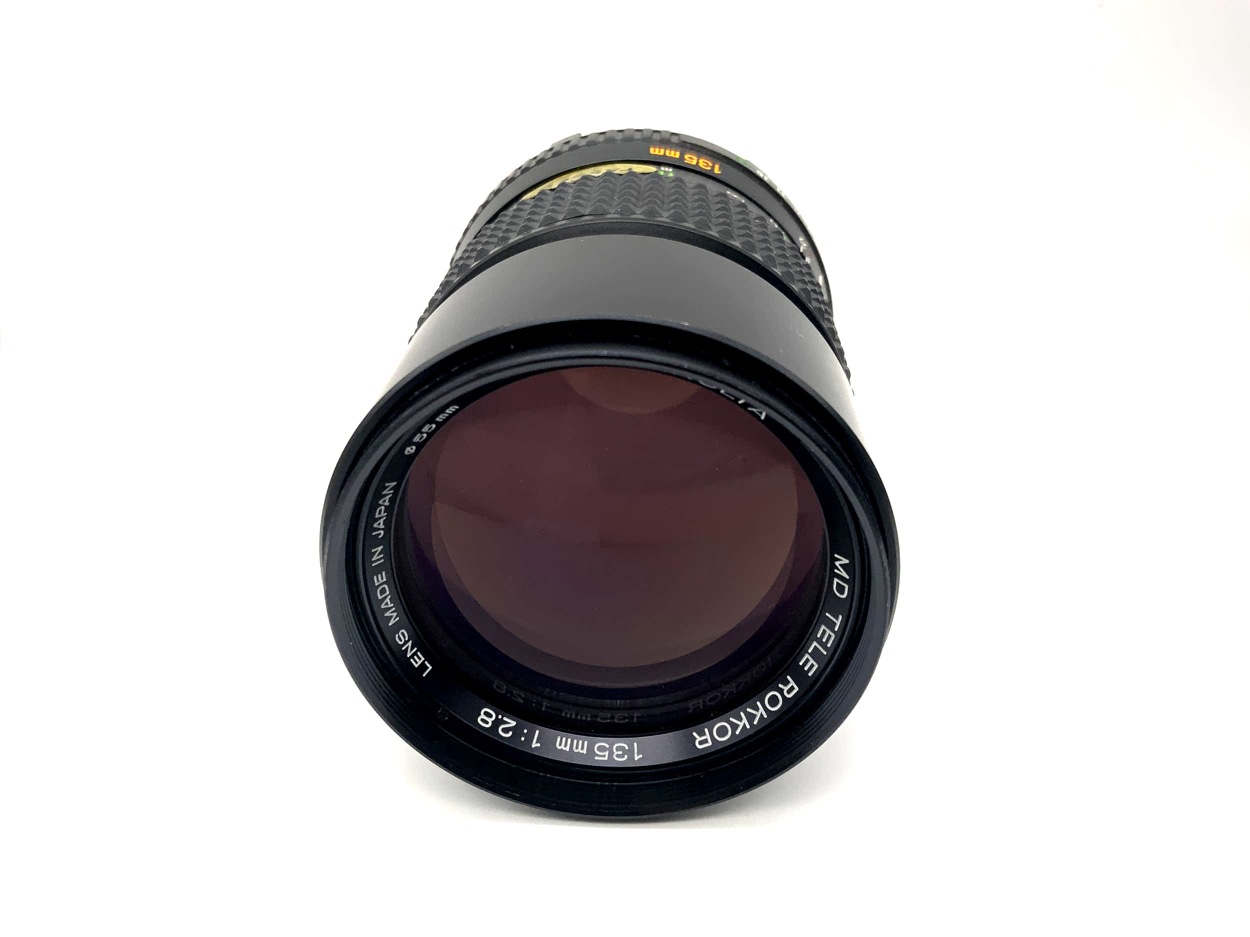 Minolta 135mm 1:2.8 Objektiv MD Tele Rokkor Kamera Camera Lens (Minolta MD)