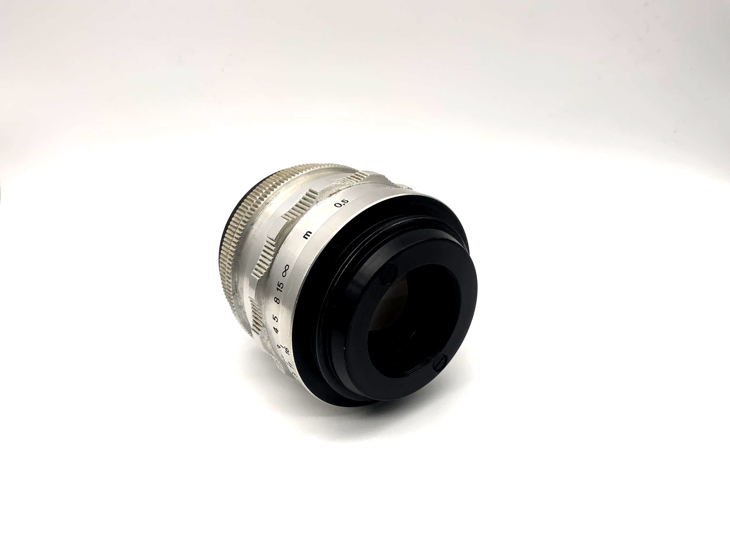 Carl Zeiss 50mm 1:2.8 Objektiv Tessar red T Q1 compact 14 Blades Lens (M42)