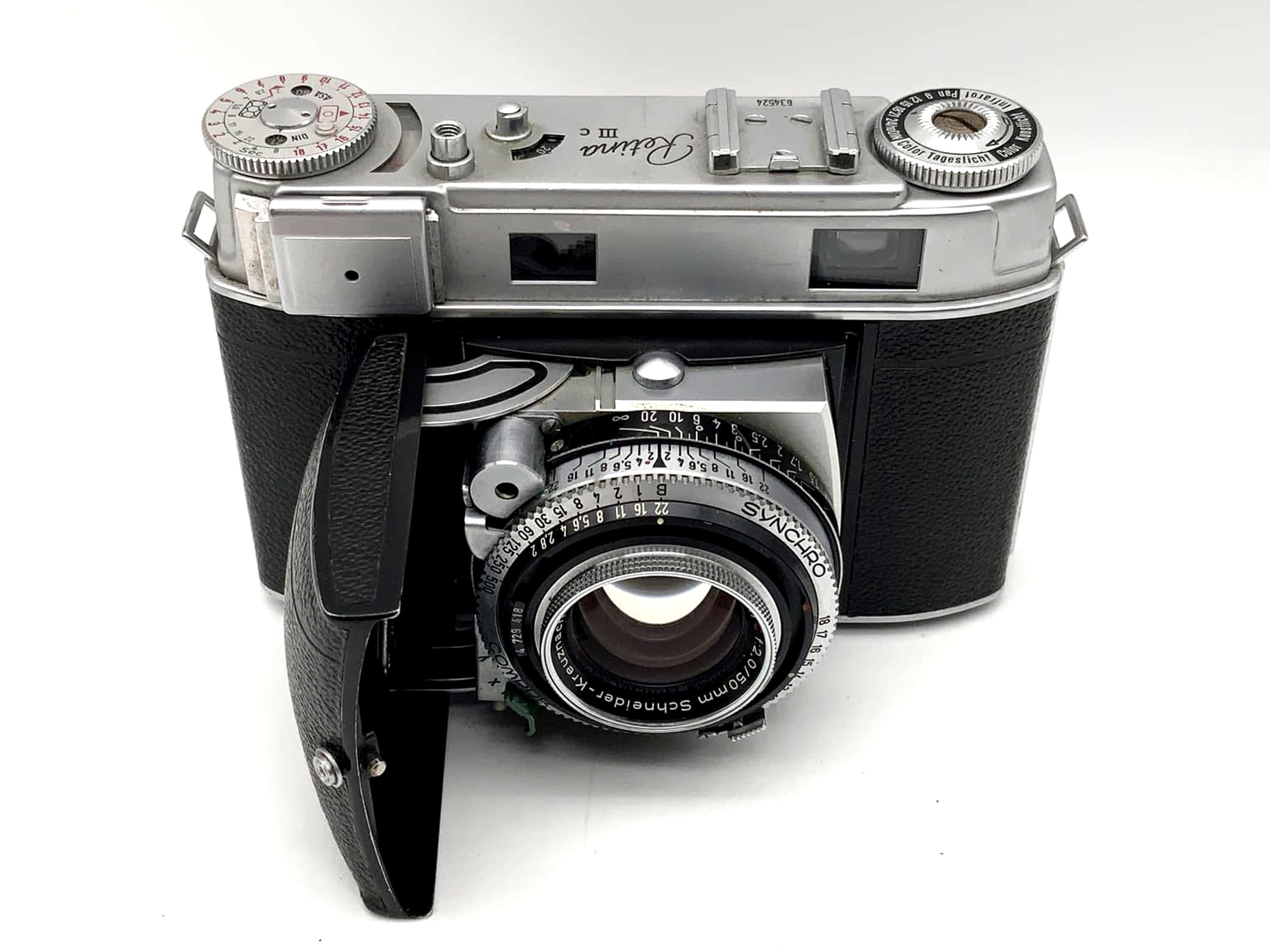 Kodak Retina IIIc Klappkamera mit Schneider Kreuznach Xenar f:2.0/50mm Defekt