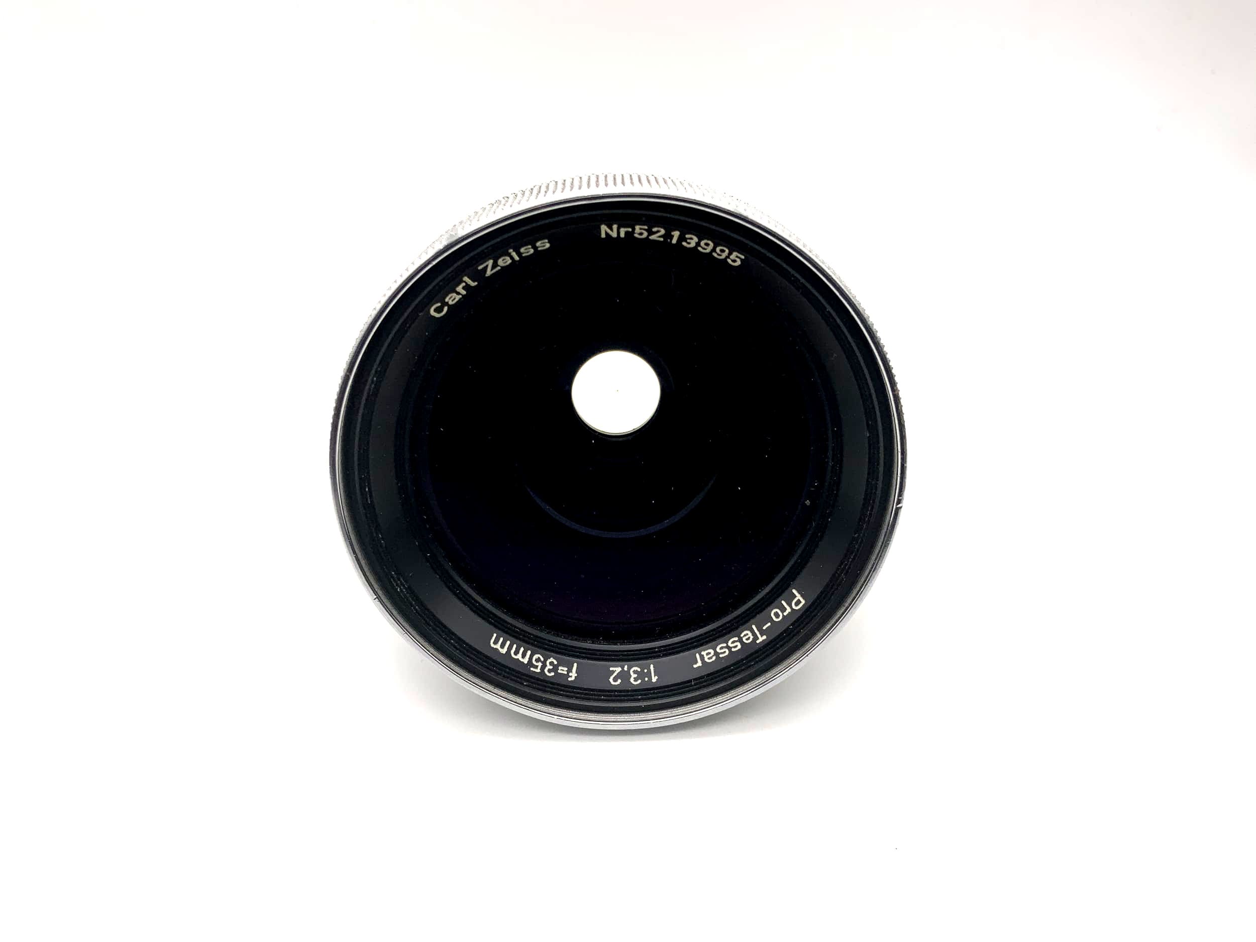 Carl Zeiss 35mm 1:3.2 Objektiv Pro Tessar für Contaflex Kamera Lens (DLK)
