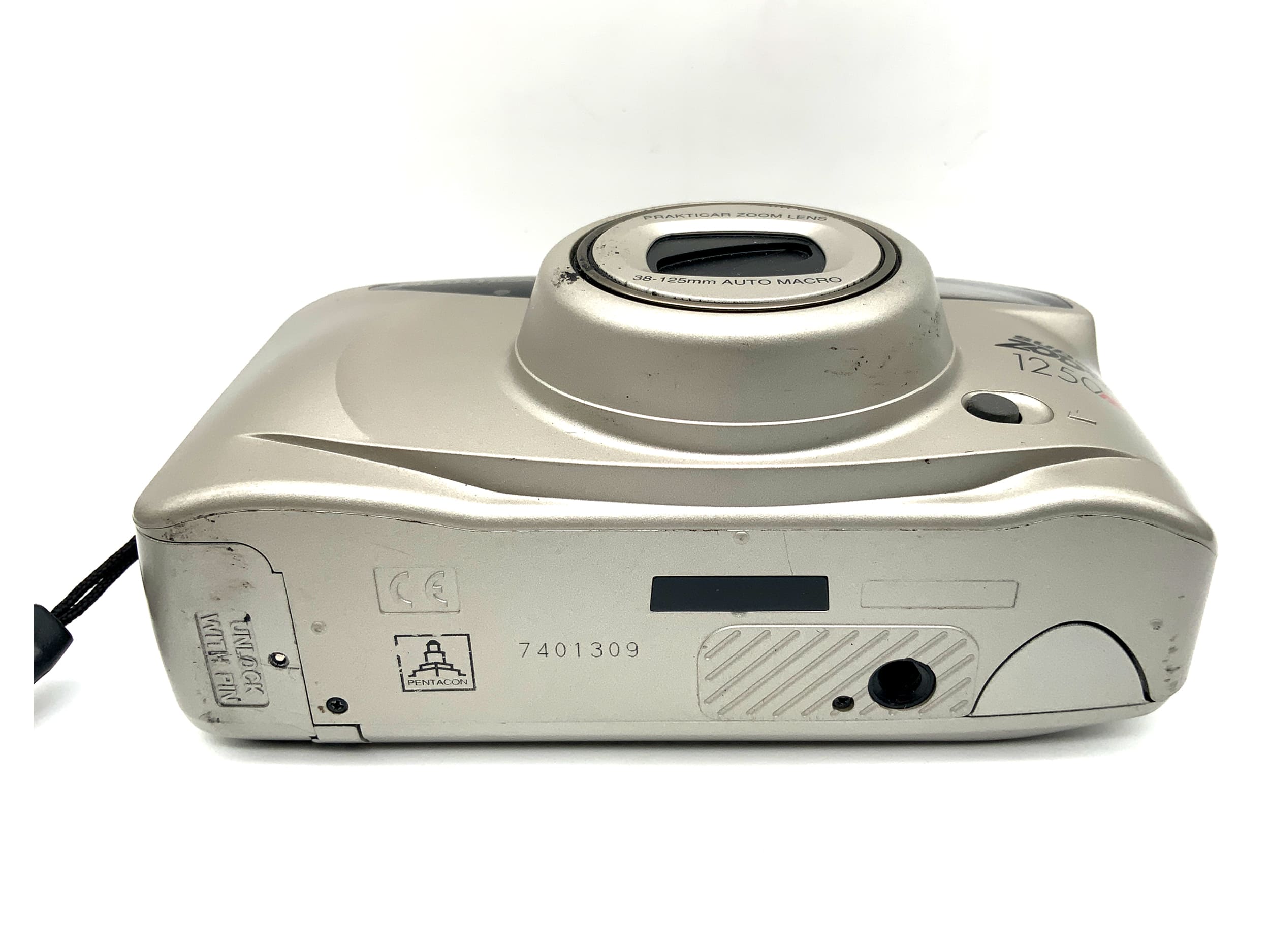 Praktica Super Zoom 1250 AF Point&Shoot mit 38-125mm Auto Macro Analogkamera