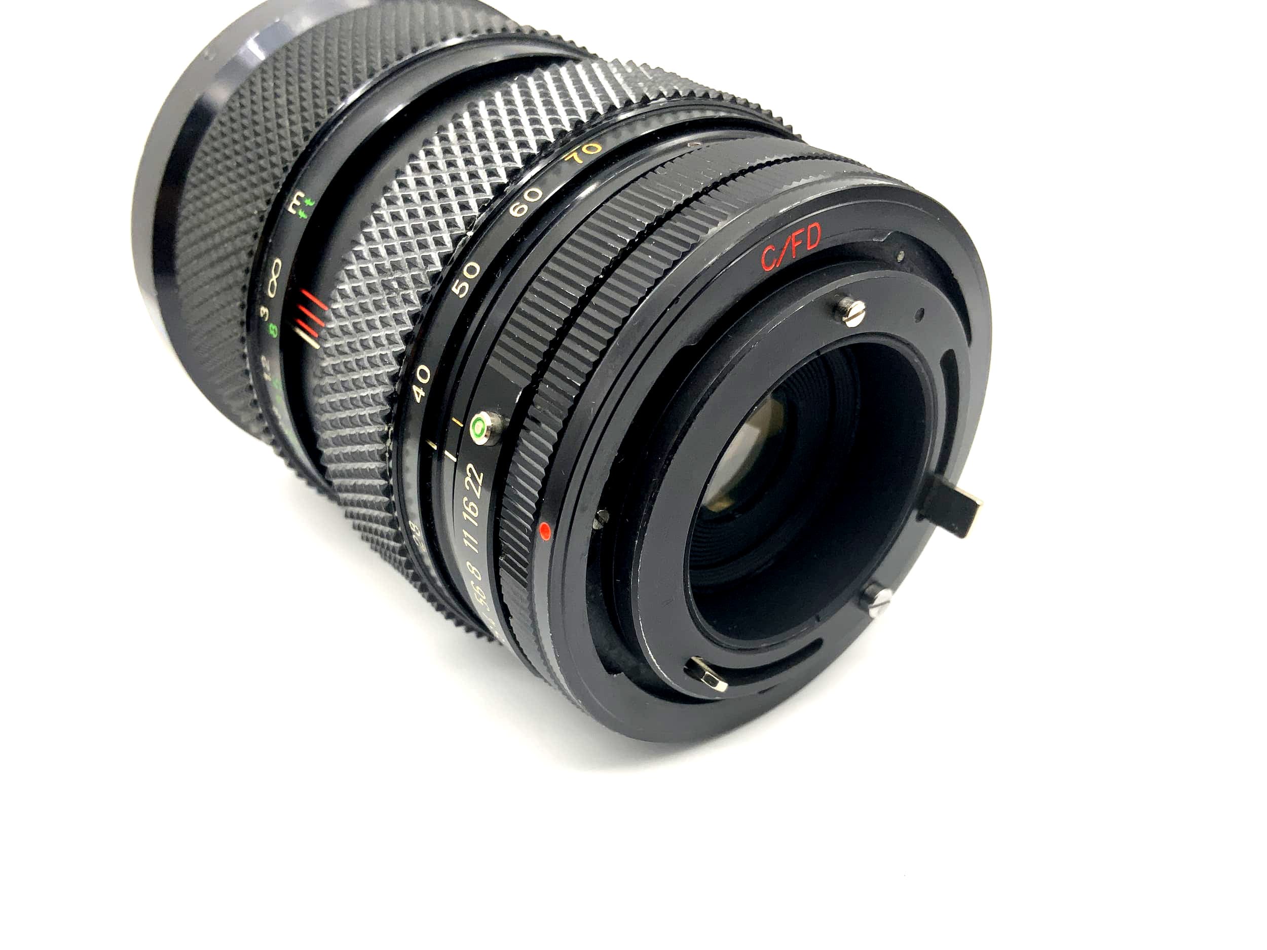 Soligor 28-70mm 1:2.8-4.2 Objektiv C/D Zoom+Macro MC Kamera Lens (Canon FD)