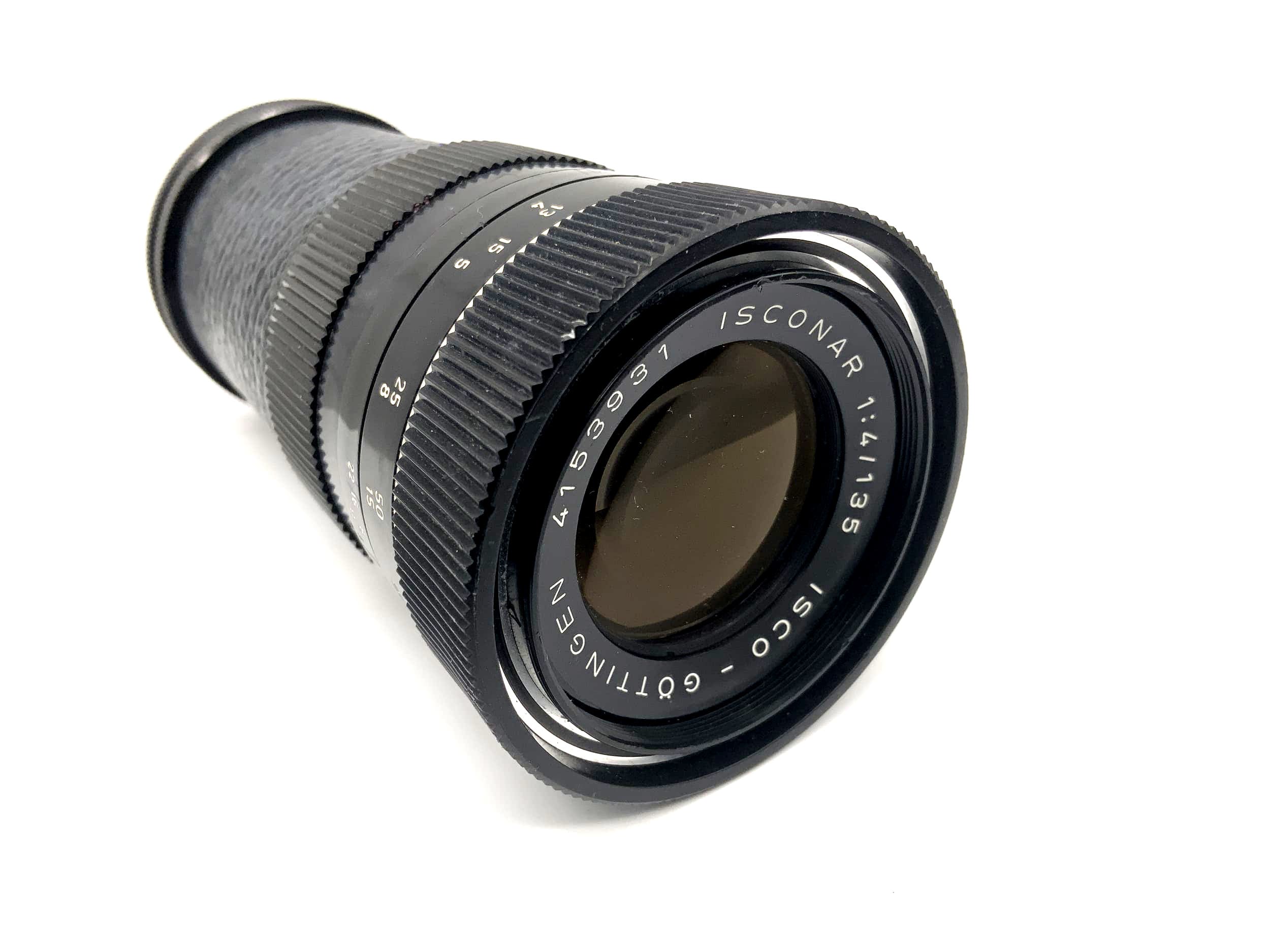 Isco Göttingen 135mm 1:4 Objektiv Isconar Kamera Camera Lens (M42)