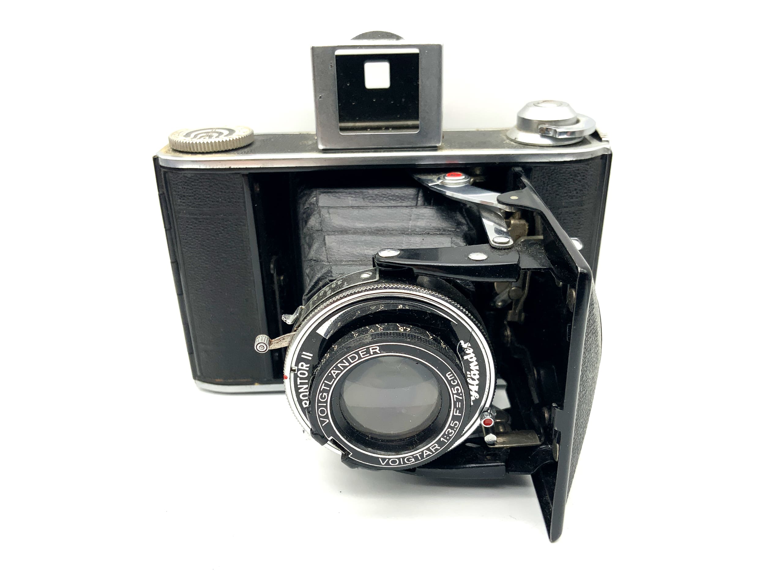 Voigtländer Bessa 66 Klappkamera mit Voigtar 1:3,5 7,5cm Prontor II Analogkamera
