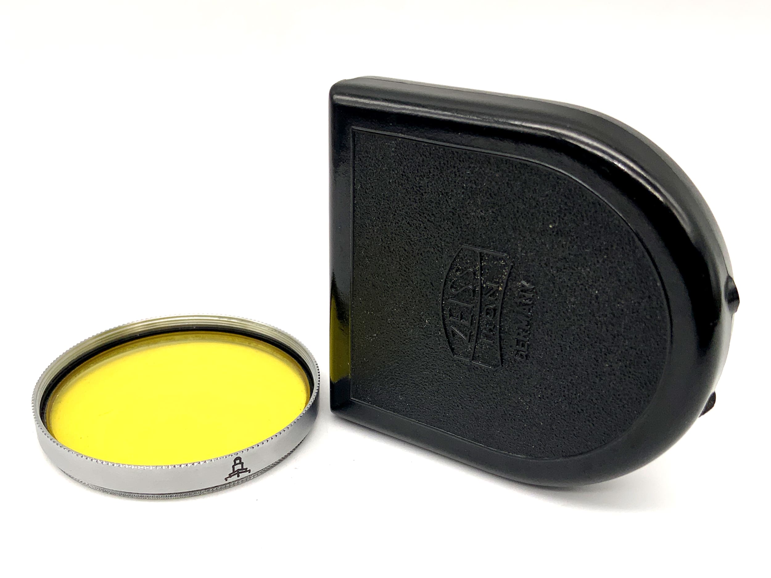 Pentacon Farbfilter G 2 3x gelb yellow im Etui Filter 40,5mm Kreisförmig