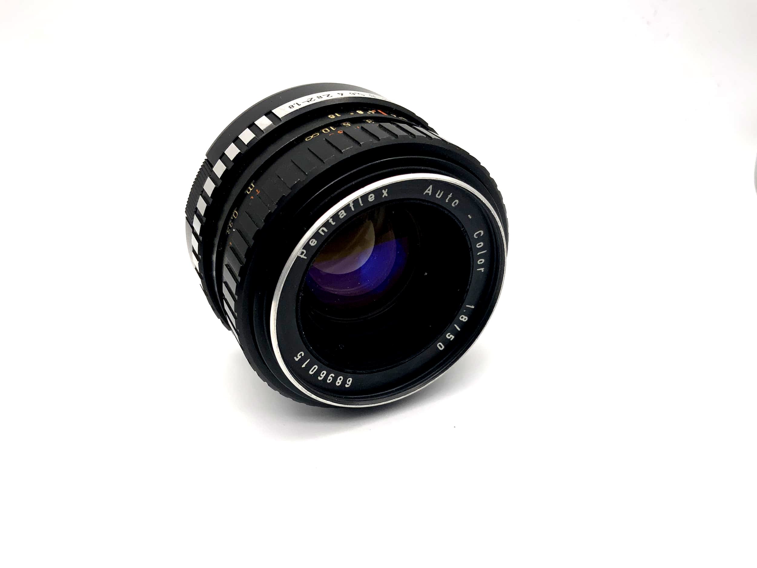 Pentacon 50mm 1:1.8 Objektiv Pentaflex Auto Color Kamera Camera Lens (M42)