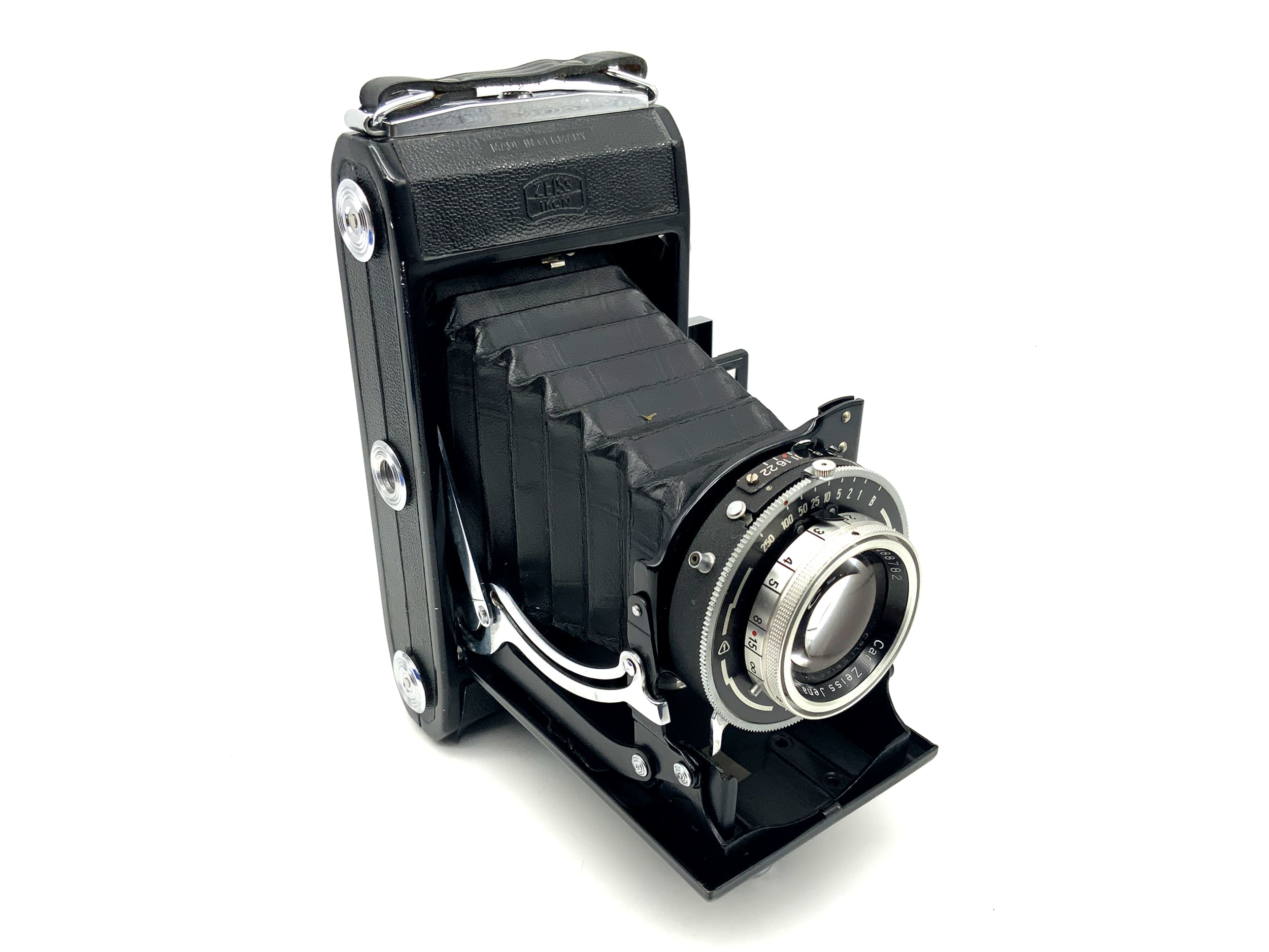 Zeiss Ikon Ercona Klappkamera mit Carl Zeiss Tessar 3,5 105mm Tempor