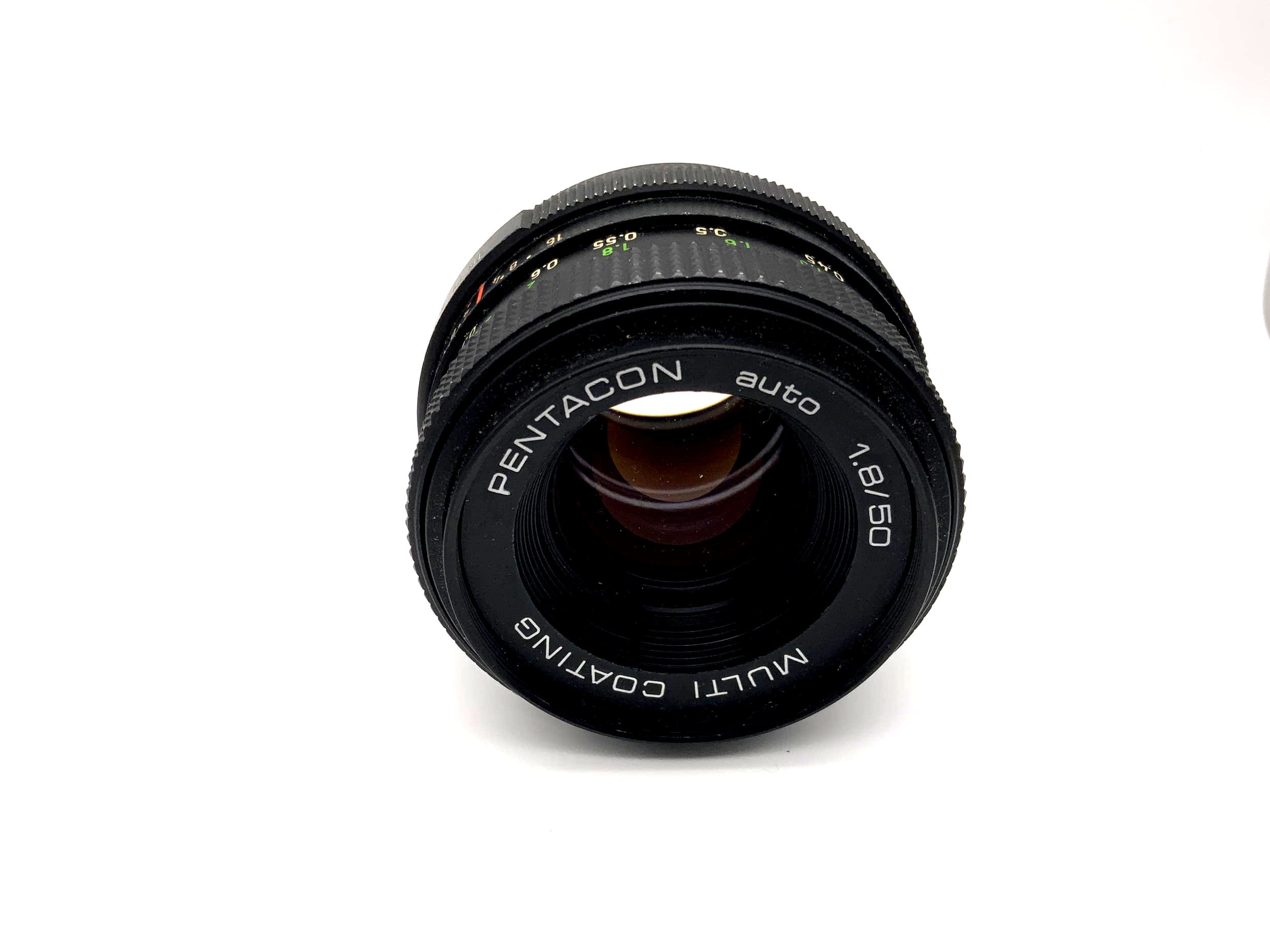 Pentacon 50mm 1:1.8 Objektiv MC aka Meyer Optik Görlitz Oreston Lens (M42)