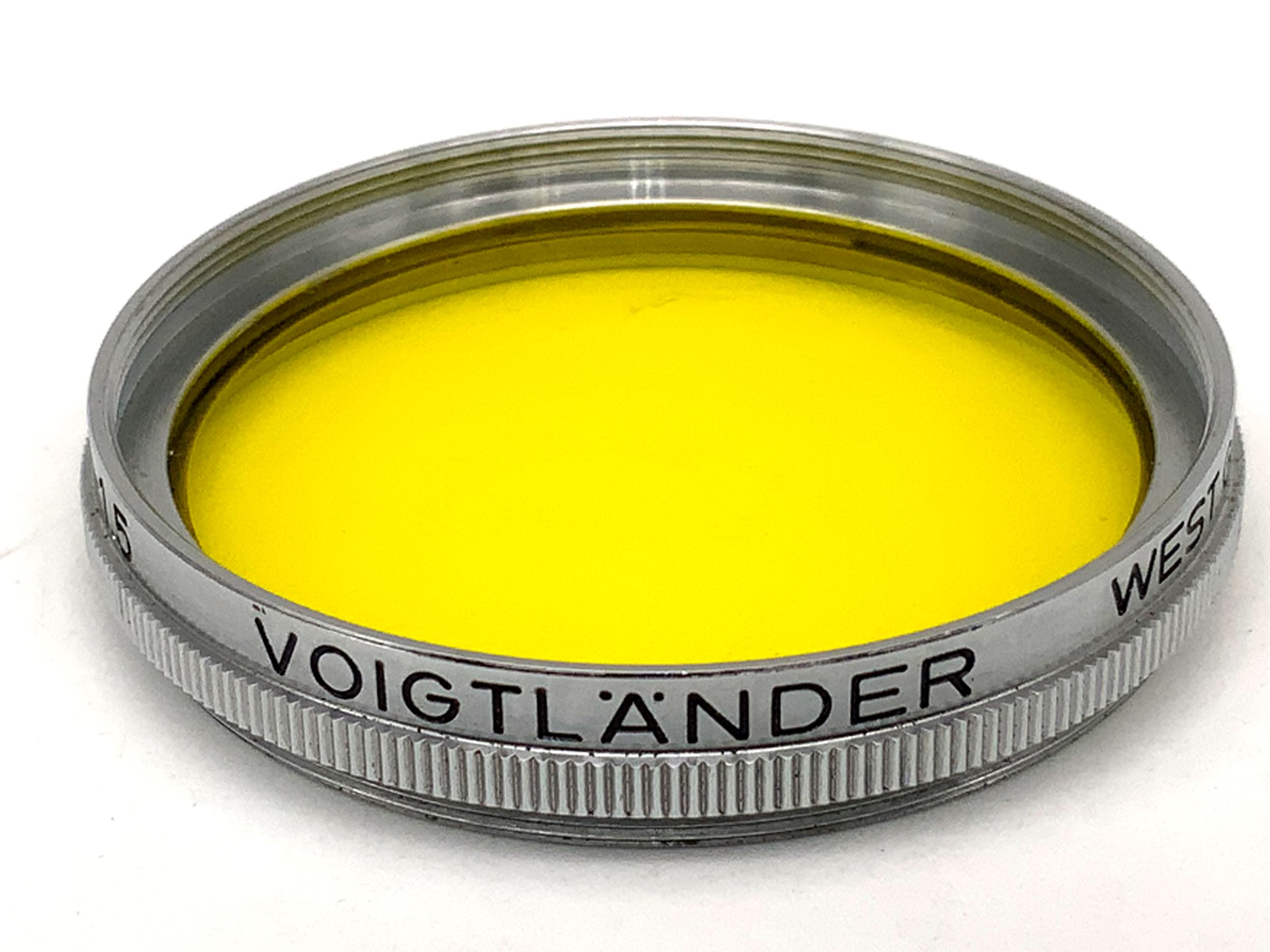 Voigtländer Farbfilter 302/41 AR G 3x LW *1.5 Gelb Yellow Filter 40,5mm