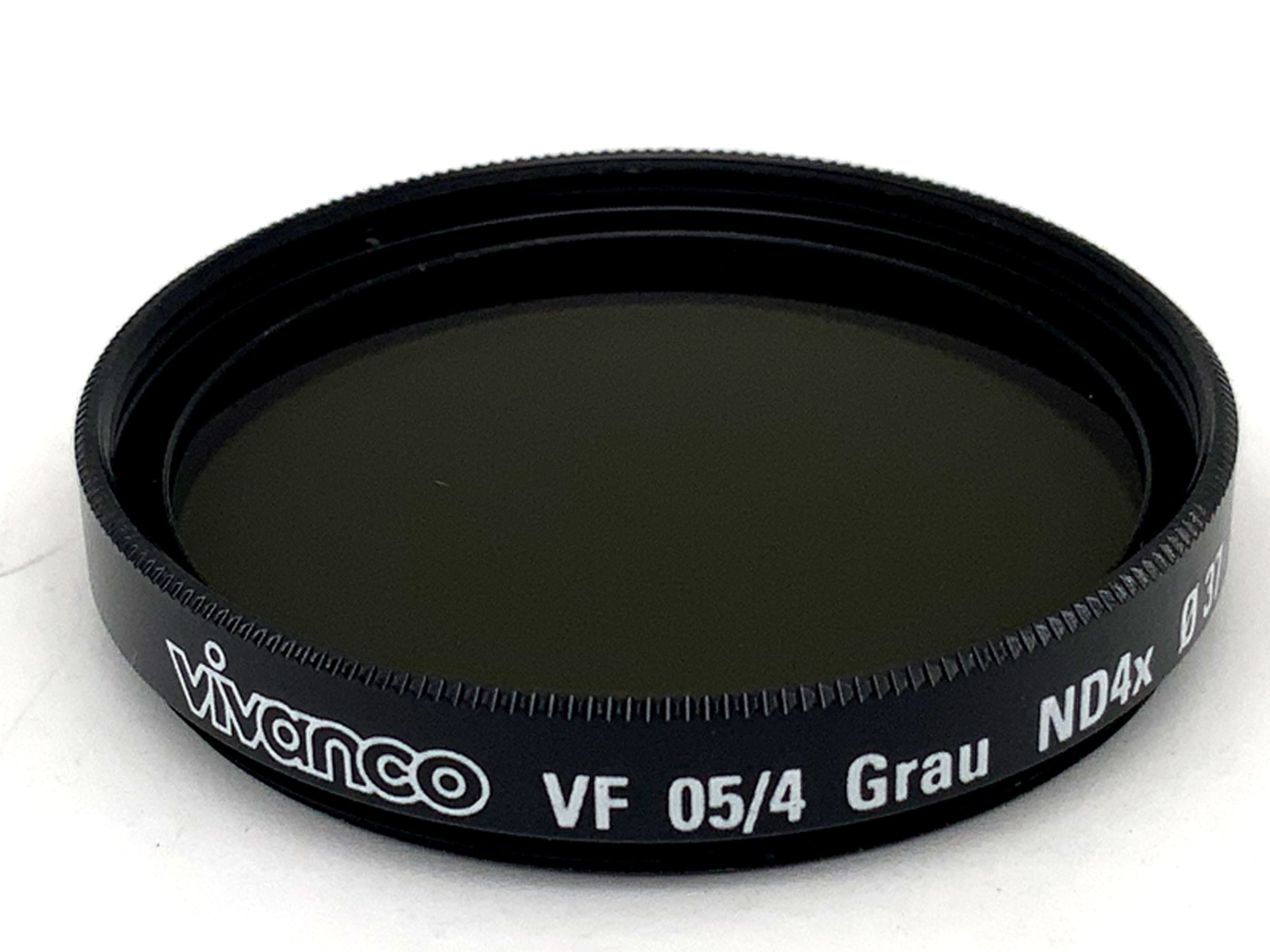 Vivanco Graufilter VF 05/4 Grau ND4X Filter 37mm Kreisförmig Filtergewinde