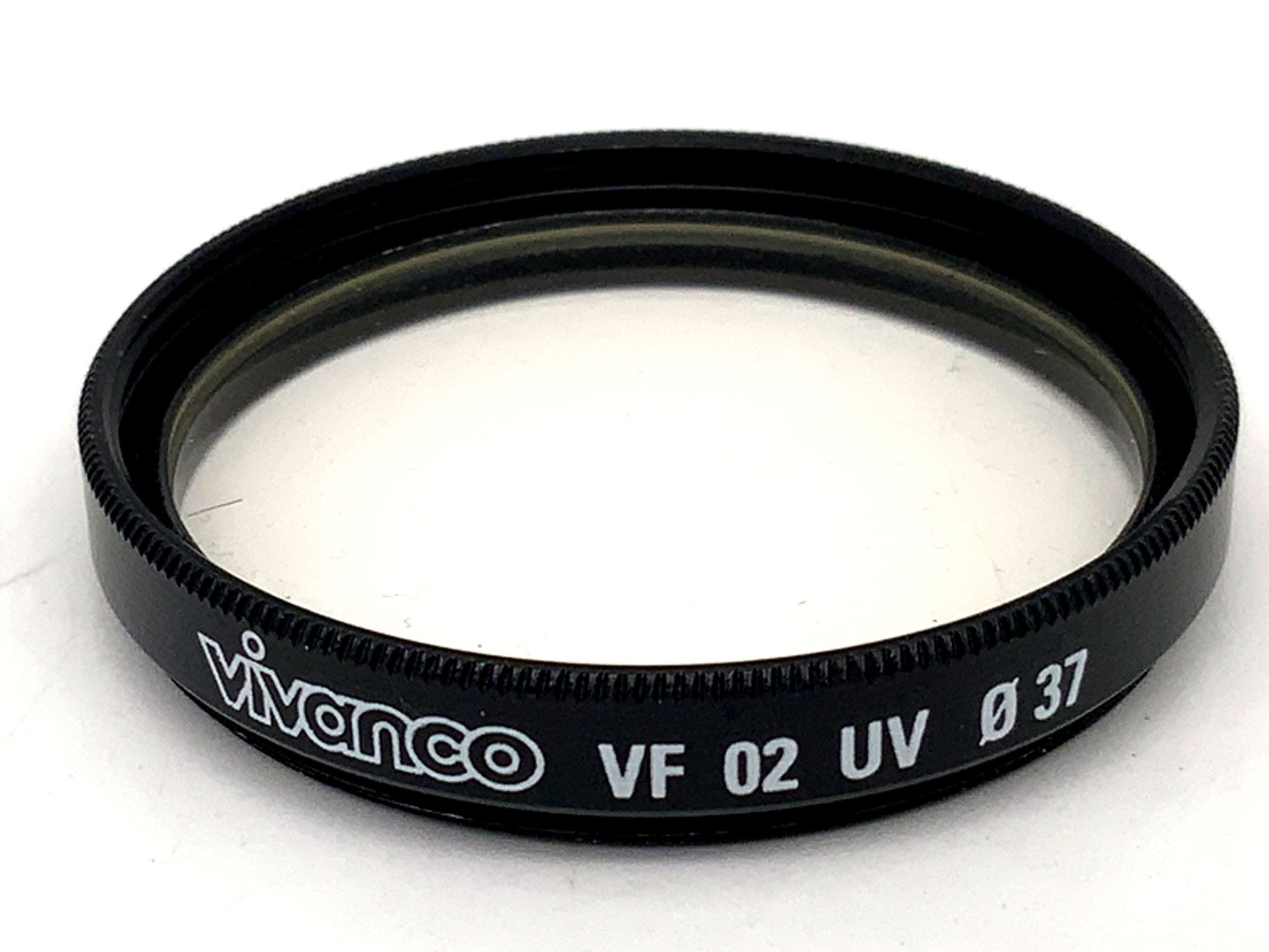 Vivanco UV VF 02 UV Filter 37mm Kreisförmig Filtergewinde