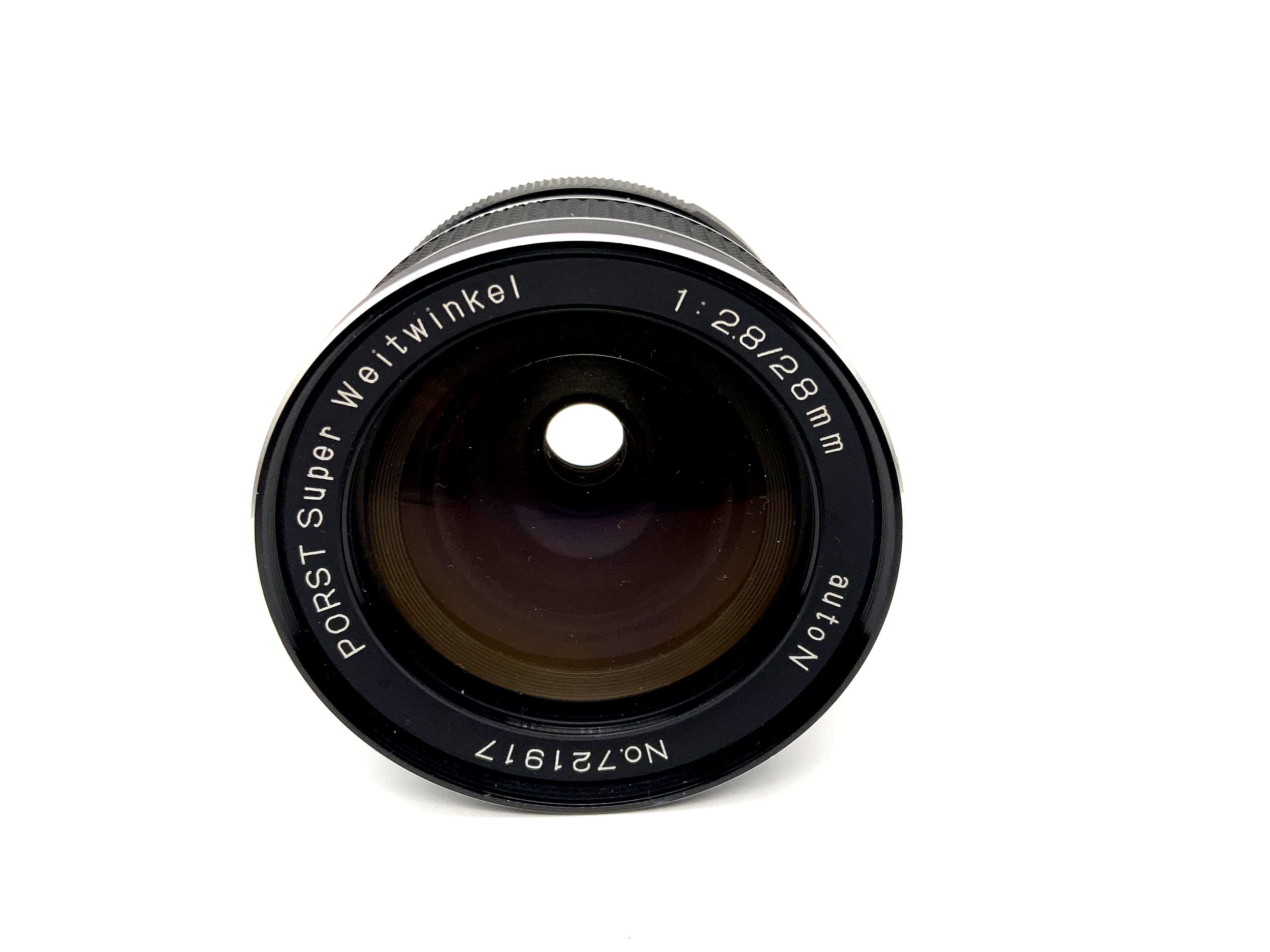 Porst 28mm 1:2.8 Objektiv auto N Super Weitwinkel ww Kamera Camera Lens (M42)
