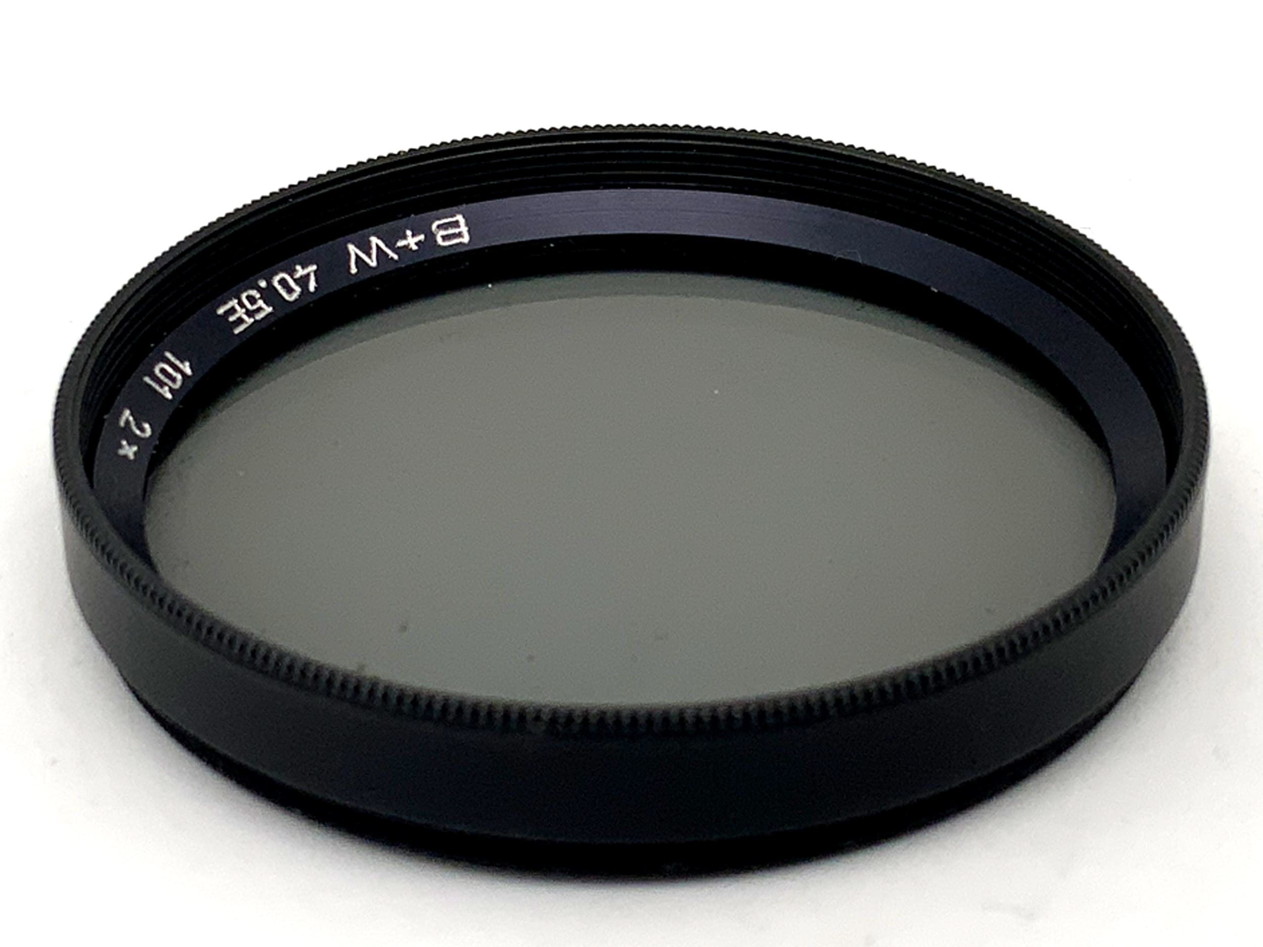 B+W Farbfilter 101 2x grau grey Filter 40,5mm Kreisförmig Filtergewinde
