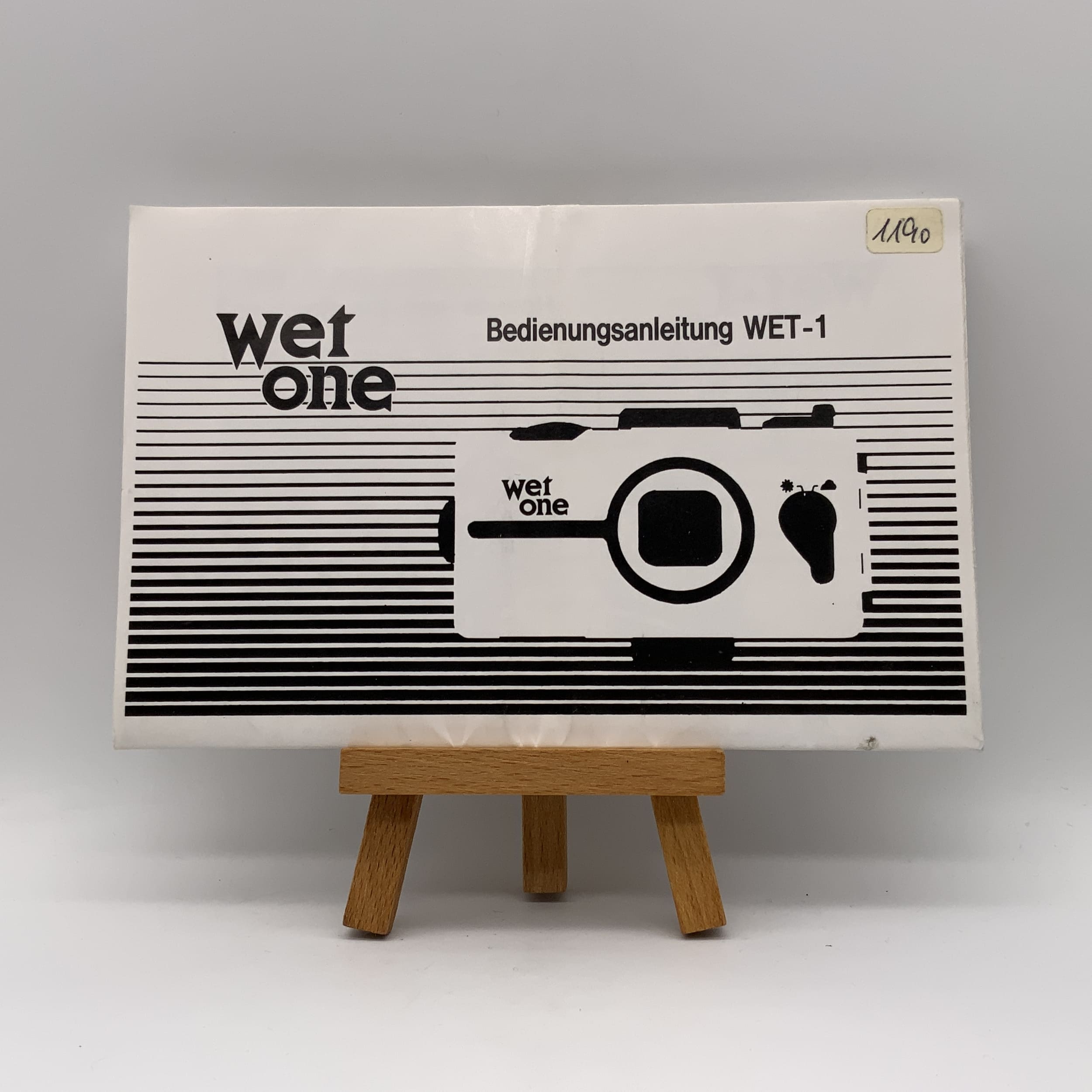 Wet One WET-1 Bedienungsanleitung Deutsch Gebrauchsanweisung