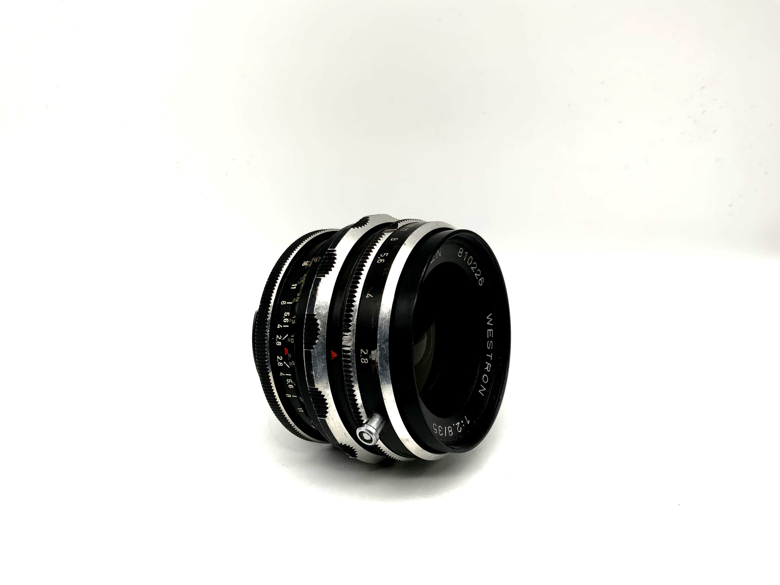 Isco-Göttingen 35mm 1:2.8 Objektiv Westron Kamera Lens (Exa)