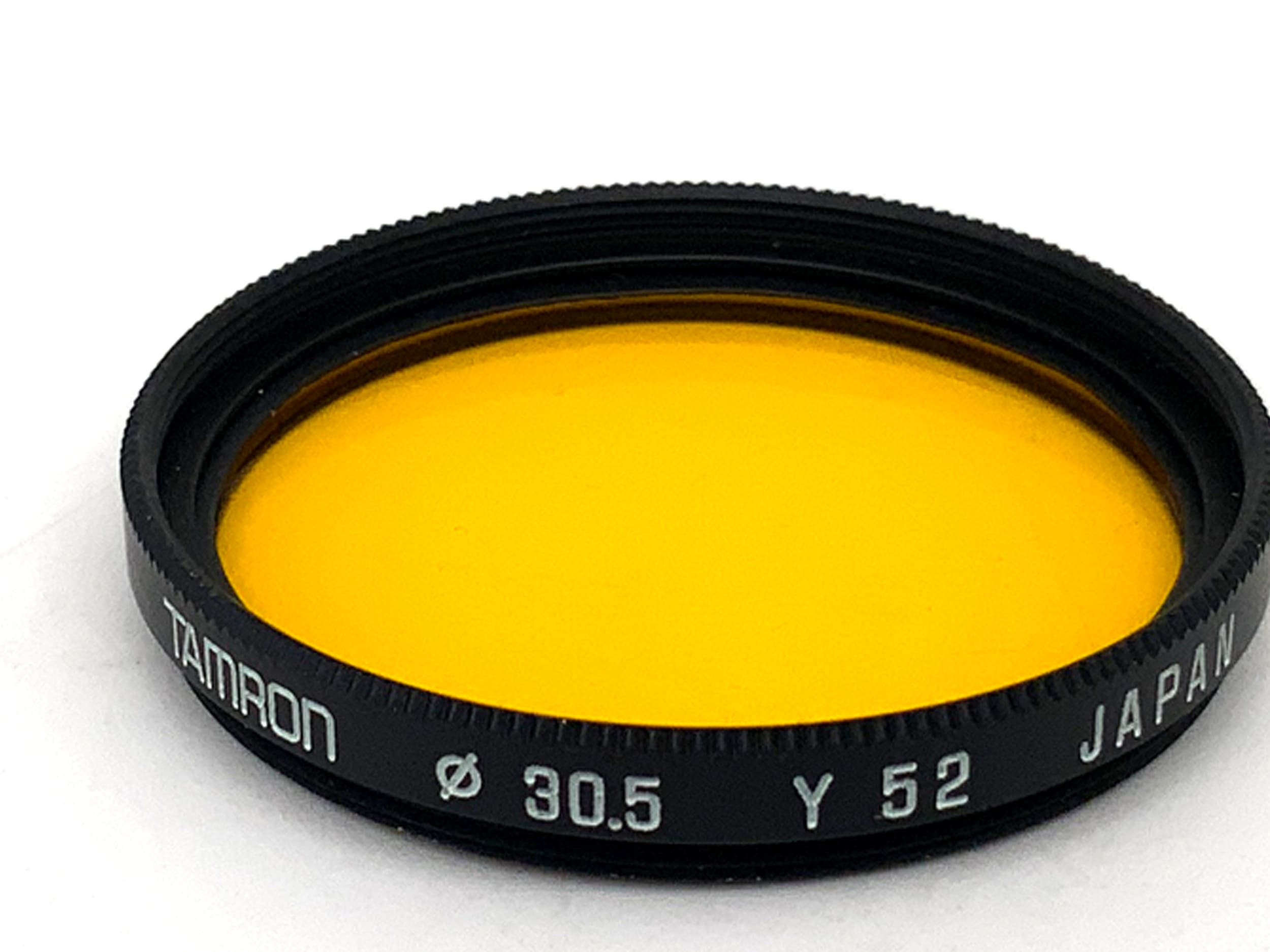 Tamron Farbfilter gelb/yellow Y 52 Filter 30,5mm Kreisförmig Filtergewinde