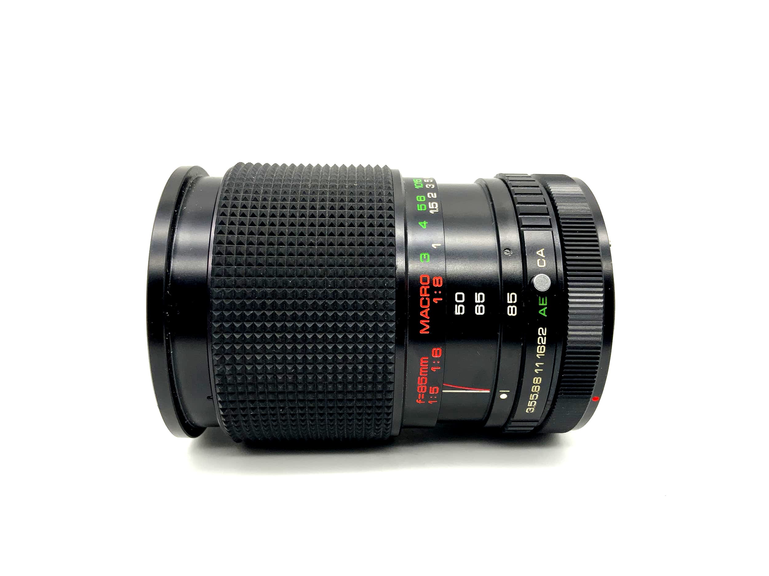 Hanimex 28-85mm 1:3.5-4.5 Objektiv Macro MC Hanimar Kamera Lens (Canon FD)