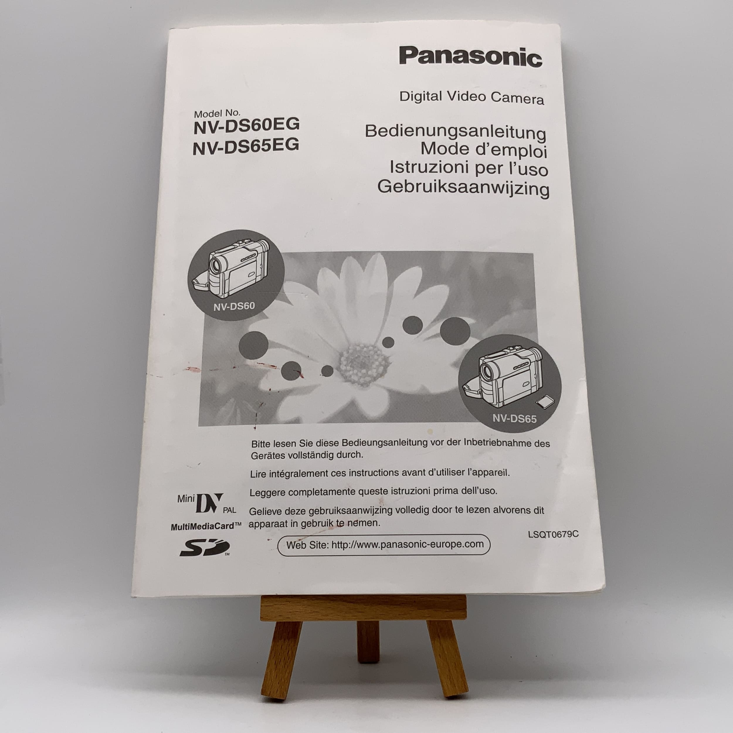 Panasonic NV-DS60EG NV-DS65EG Bedienungsanleitung Deutsch Gebrauchsanweisung