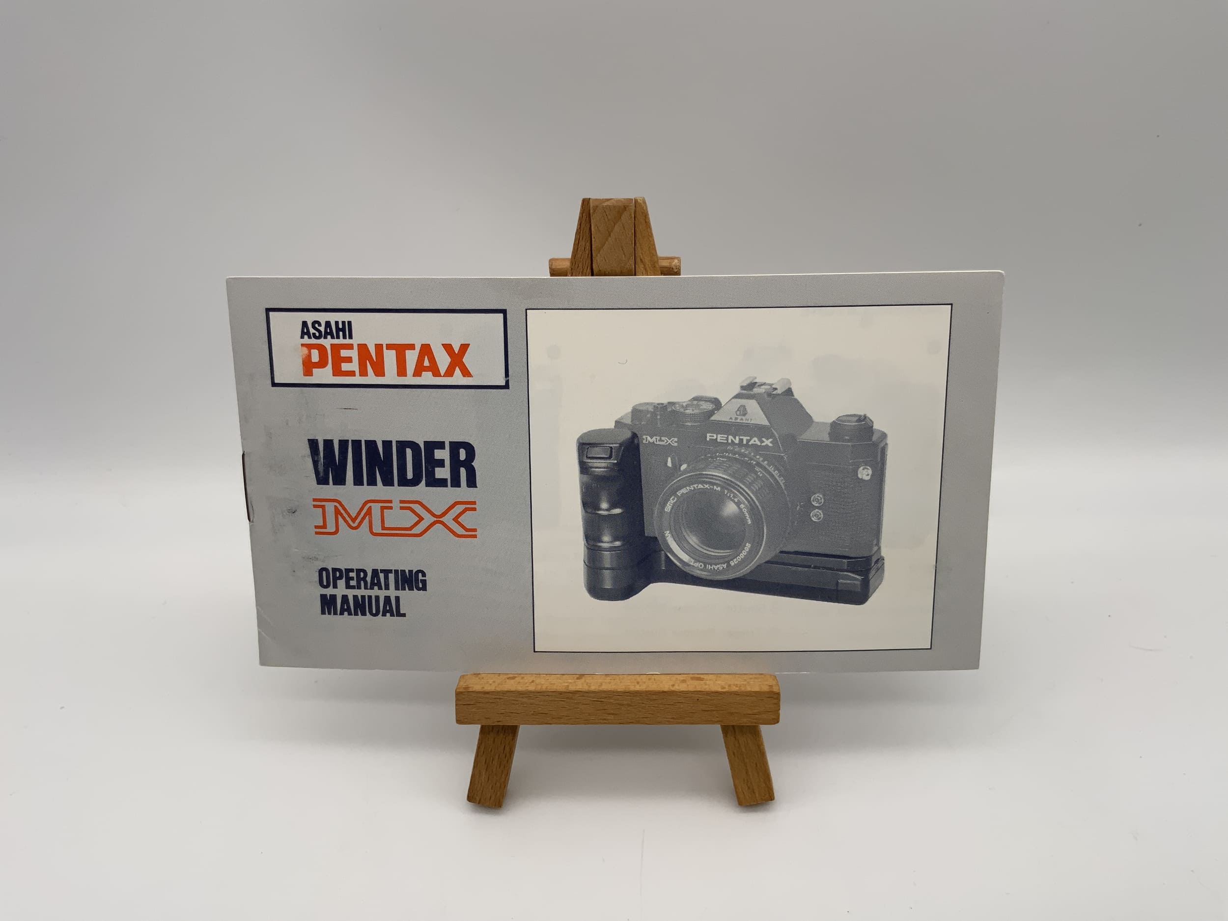 Pentax Winder MX Bedienungsanleitung Englisch Gebrauchsanweisung