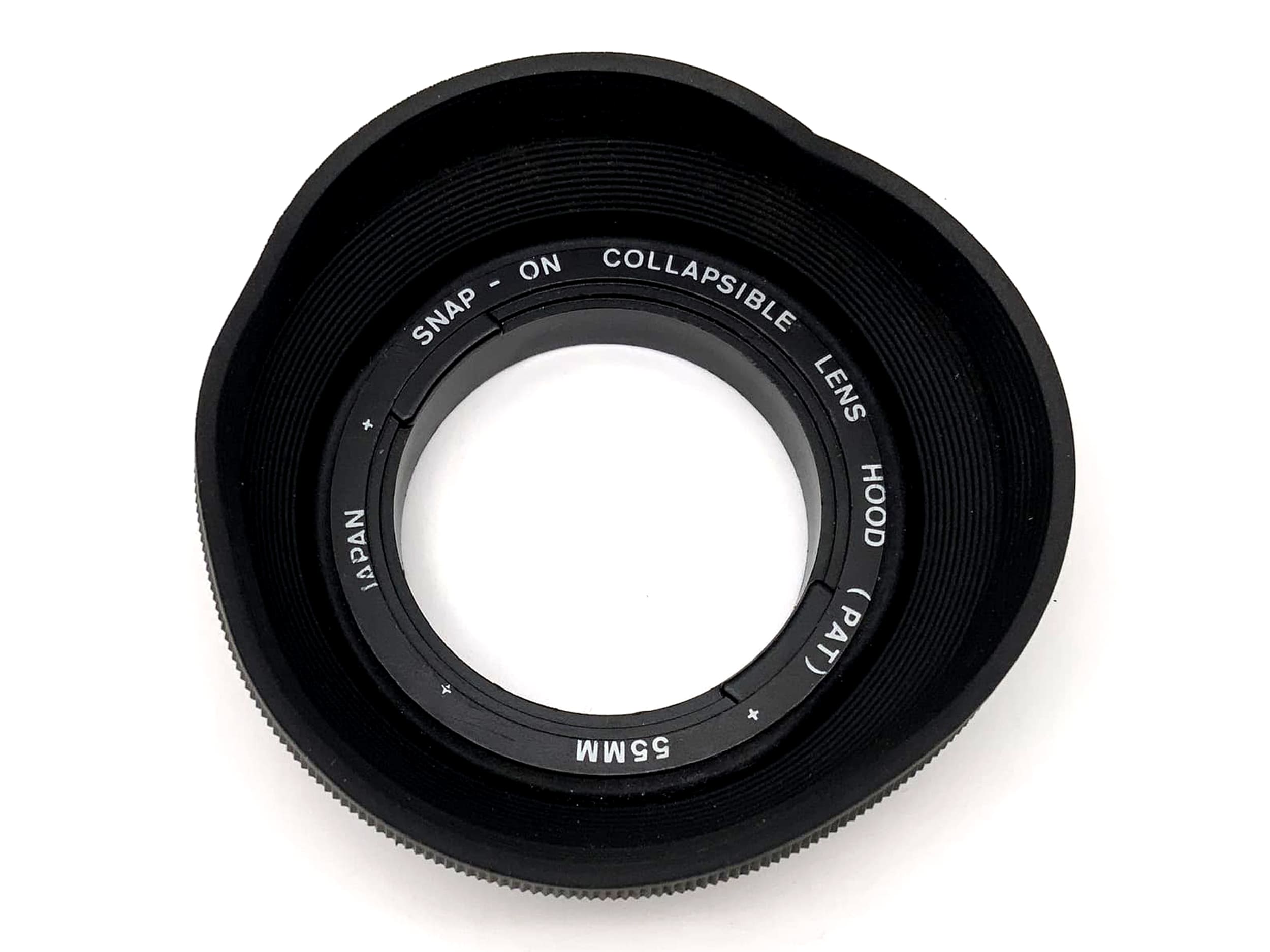 Gegenlichtblende 55mm Snap On Callapsible (PAT) lenshood Sonnenblende