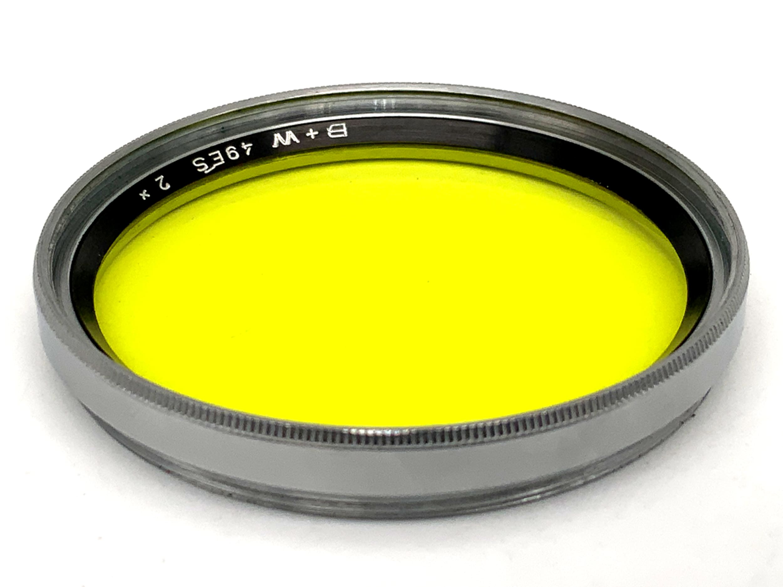 B+W Farbfilter gelb-grün/yellow-green 2x 49ES Filter 49mm Kreisförmig