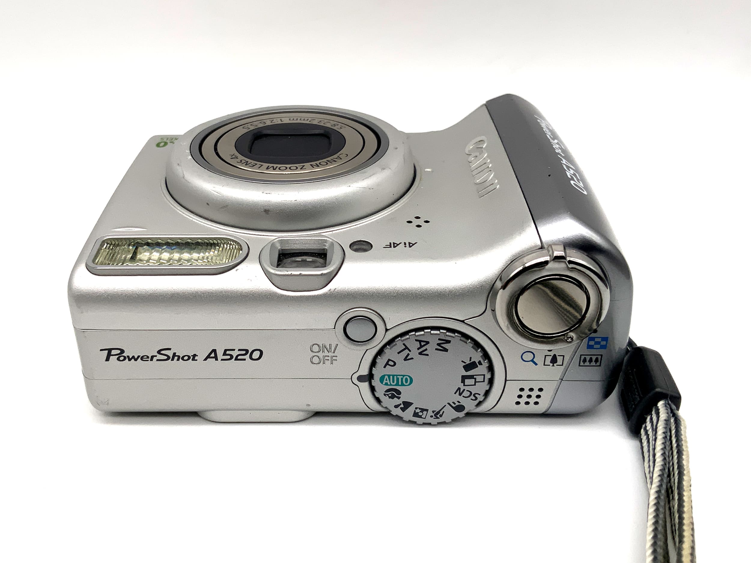 Canon PowerShot A520 Digitale Kompaktkamera mit 5.8-32.2mm 1:2.6-5.5 4MP