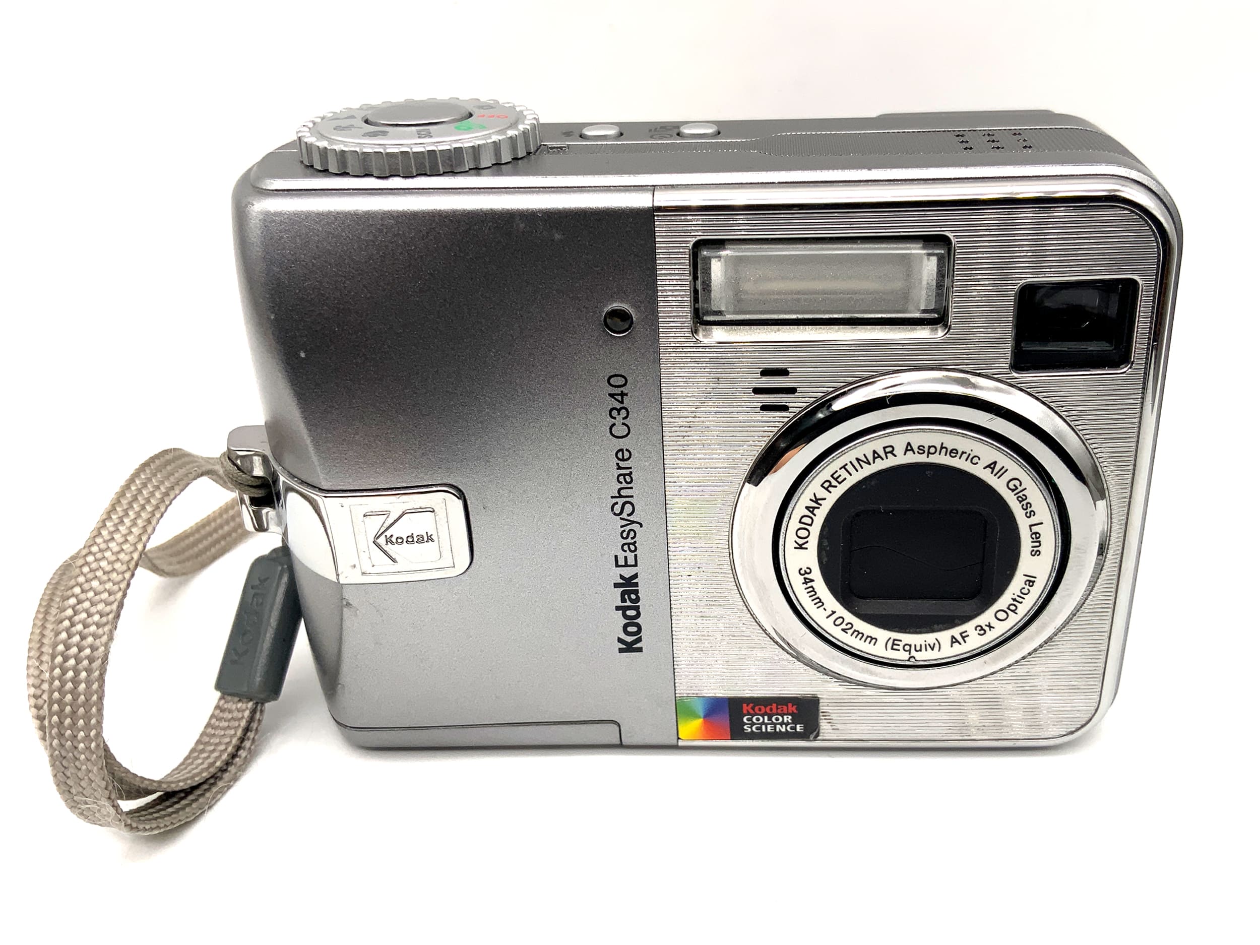 Kodak EasyShare C340 Digitale Kompaktkamera mit Retinar 34-102mm 5MP