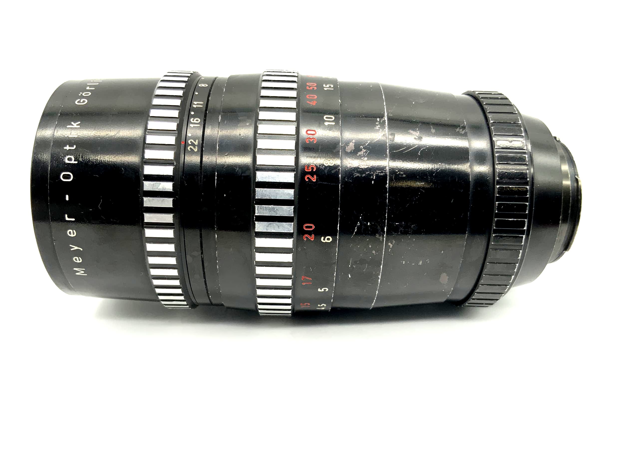 Meyer Optik Görlitz 200mm 1:4 Objektiv Orestegor Kamera Lens (Exa)