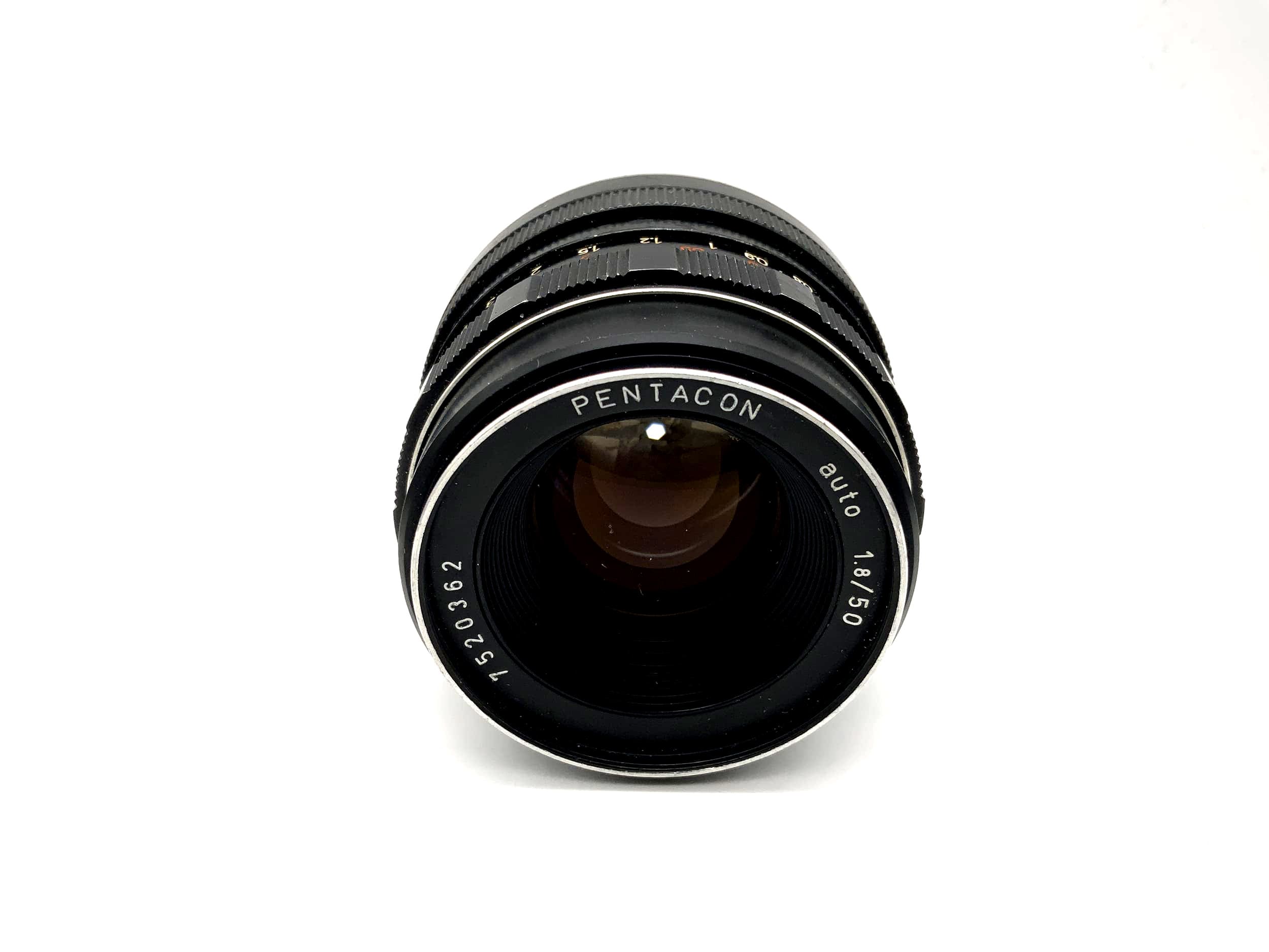 Pentacon 50mm 1:1.8 Objektiv aka Meyer Optik Görlitz Oreston Lens (M42) Blende!