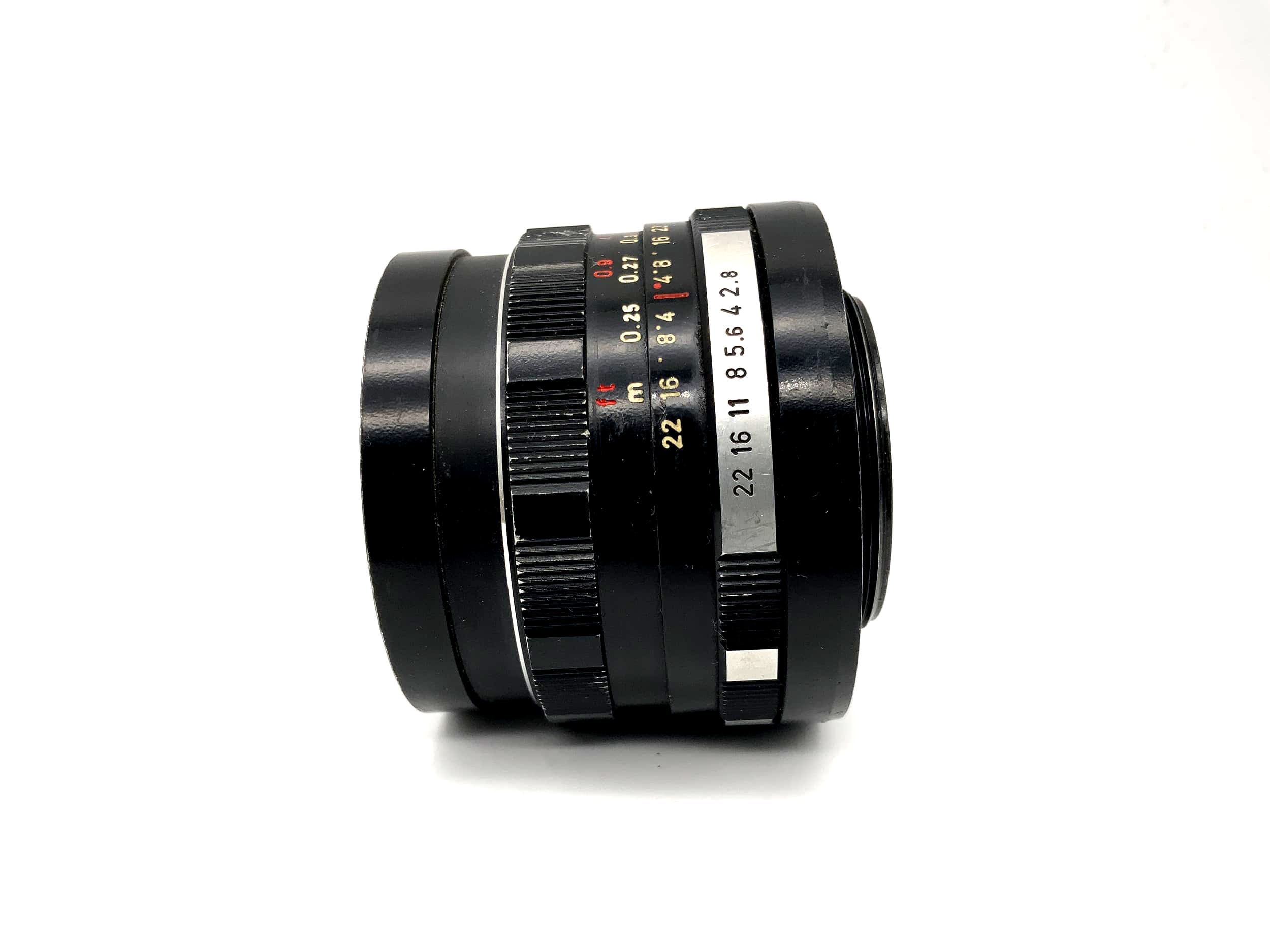 Meyer Optik 29mm 1:2.8 Objektiv Görlitz Orestegon Kamera Lens (M42) Blende!