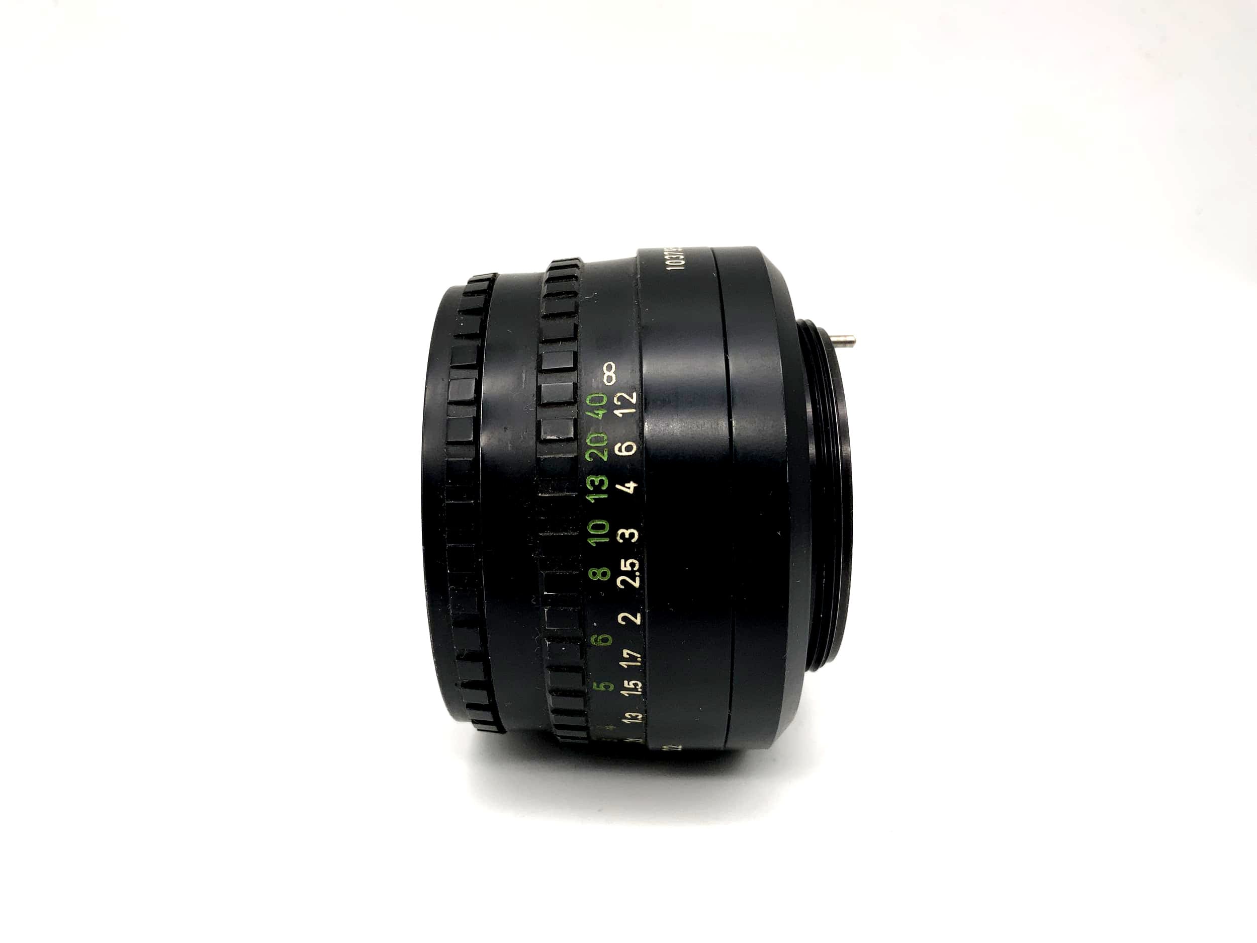 Meyer Optik Görlitz 50mm 1:2.8 Objektiv Domiplan automatic lens (M42) Blende!