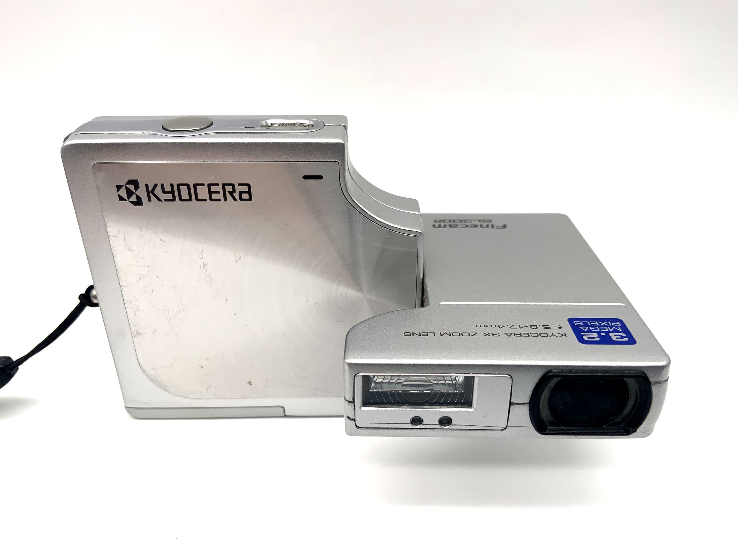 Kyocera Finecam SL300R Digitale Kompaktkamera mit 5.8-17.4mm
