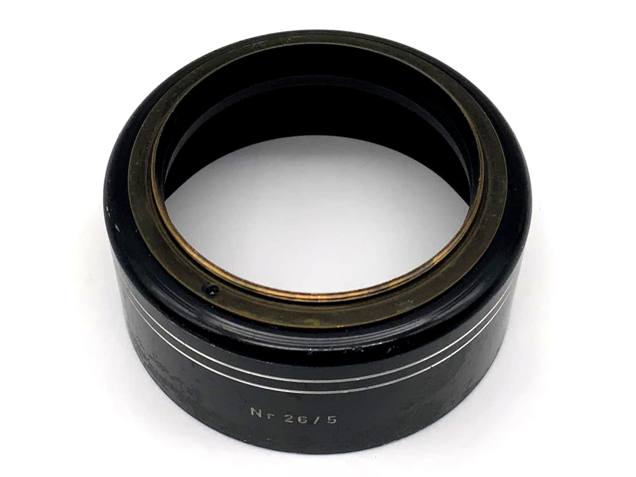 OEM Gegenlichtblende Nr 26/5 Metall metal lenshood Sonnenblende