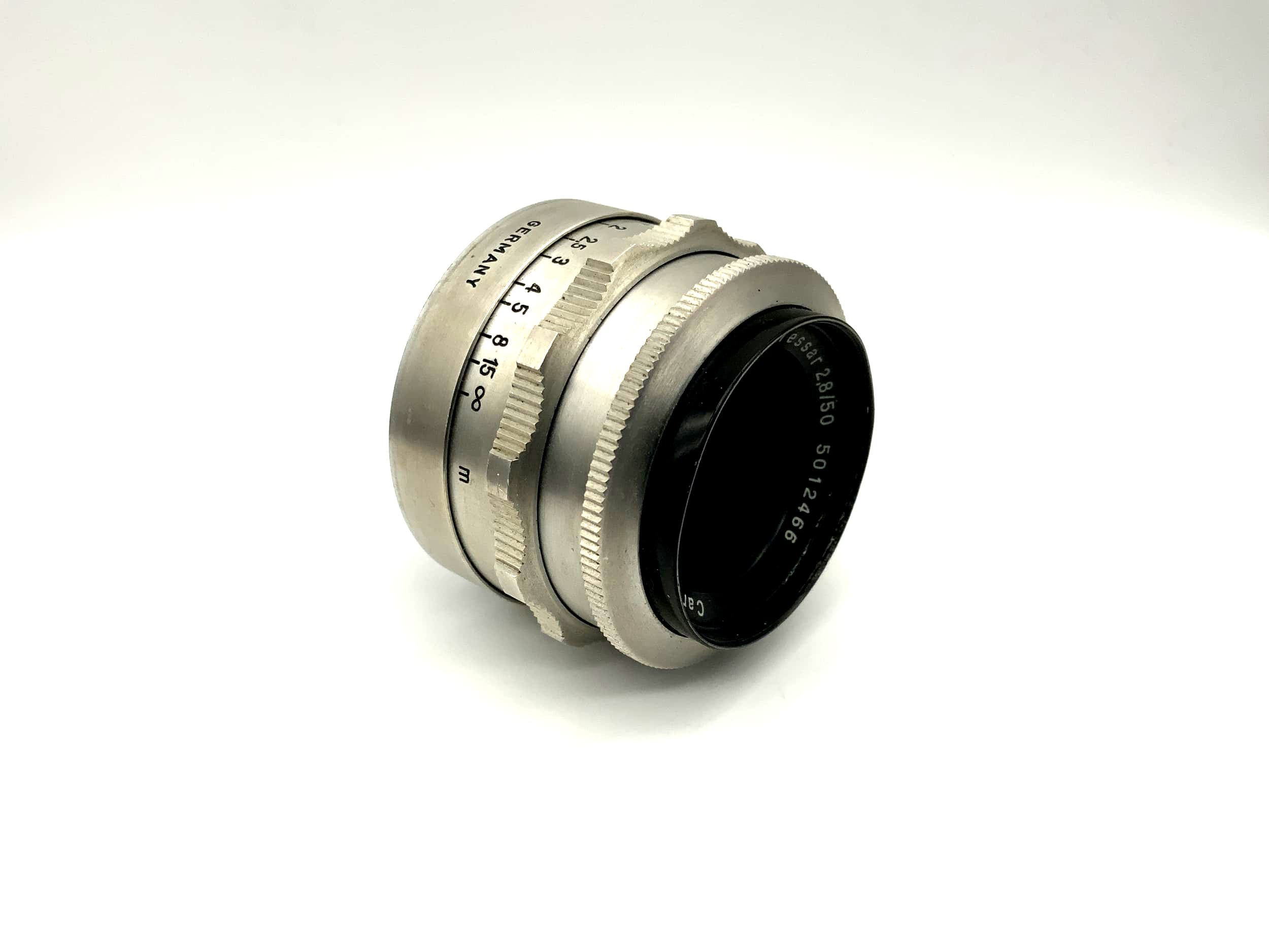 Carl Zeiss 50mm 1:2.8 Objektiv Q1 Tessar 12 Blades Kamera Lens (Altix)