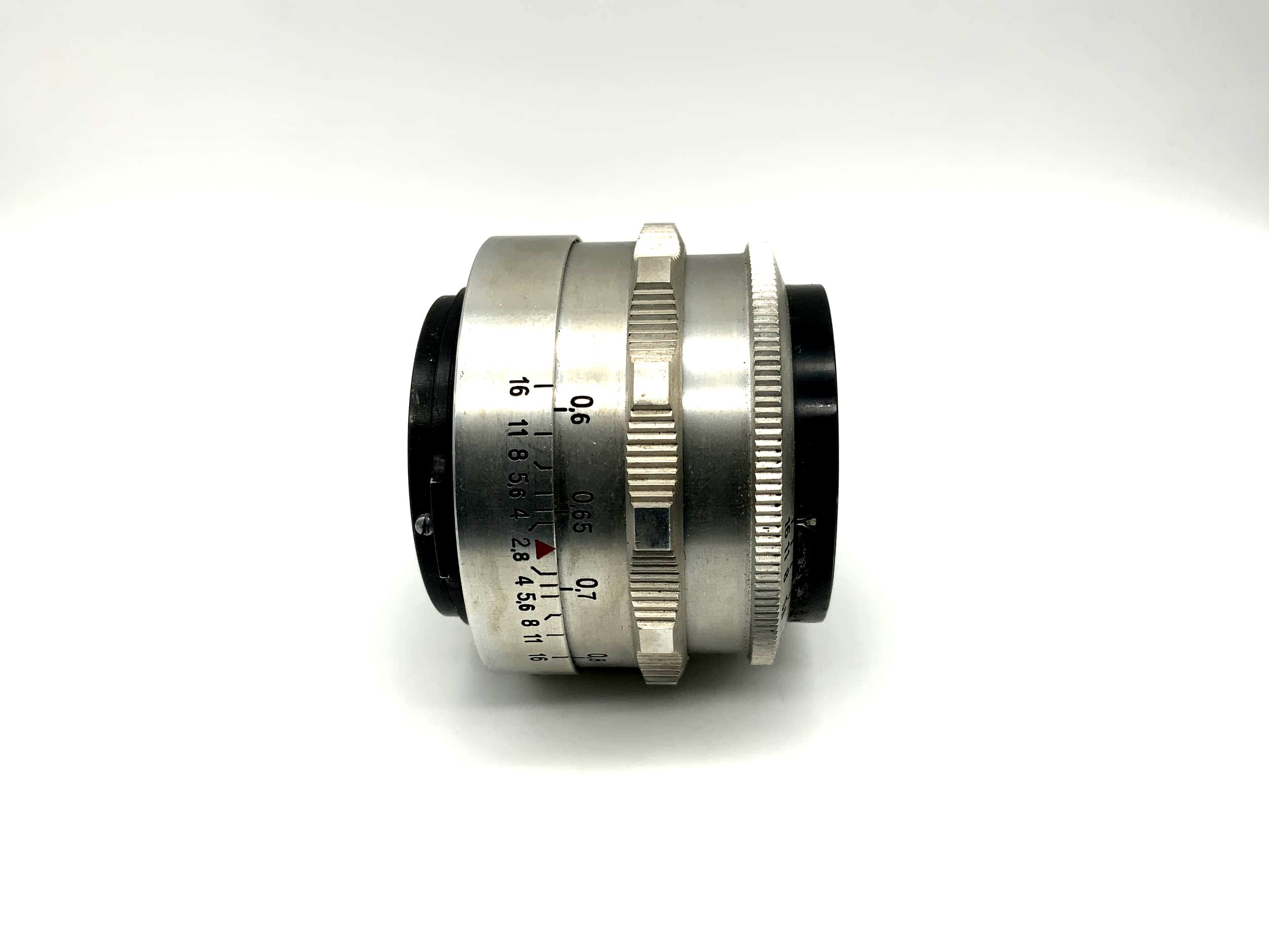 Carl Zeiss 50mm 1:2.8 Objektiv Q1 Tessar 12 Blades Kamera Lens (Altix)