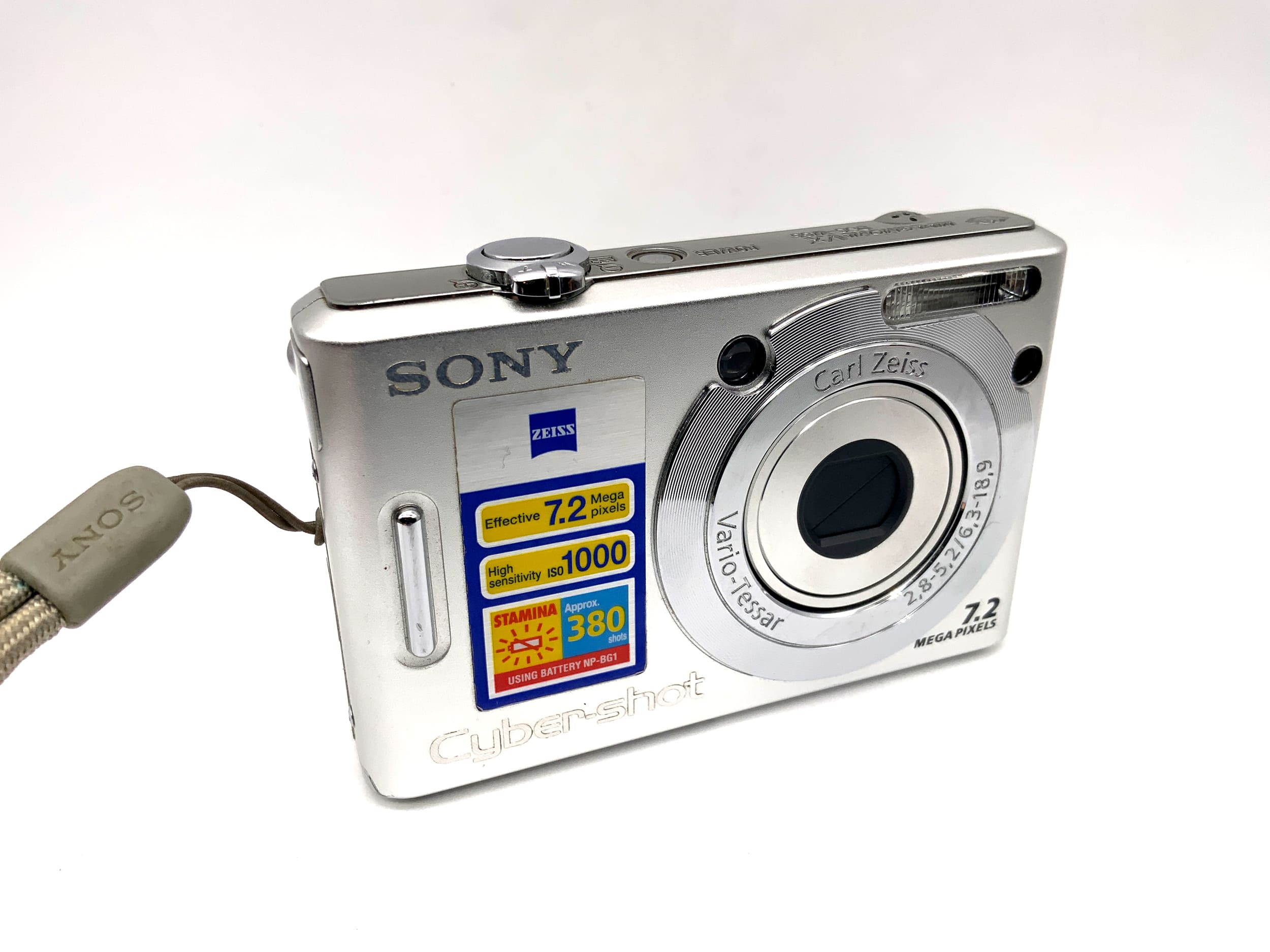 Sony Cyber-Shot DSC-W35 Digitale Kompaktkamera mit Carl Zeiss Vario-Tessar