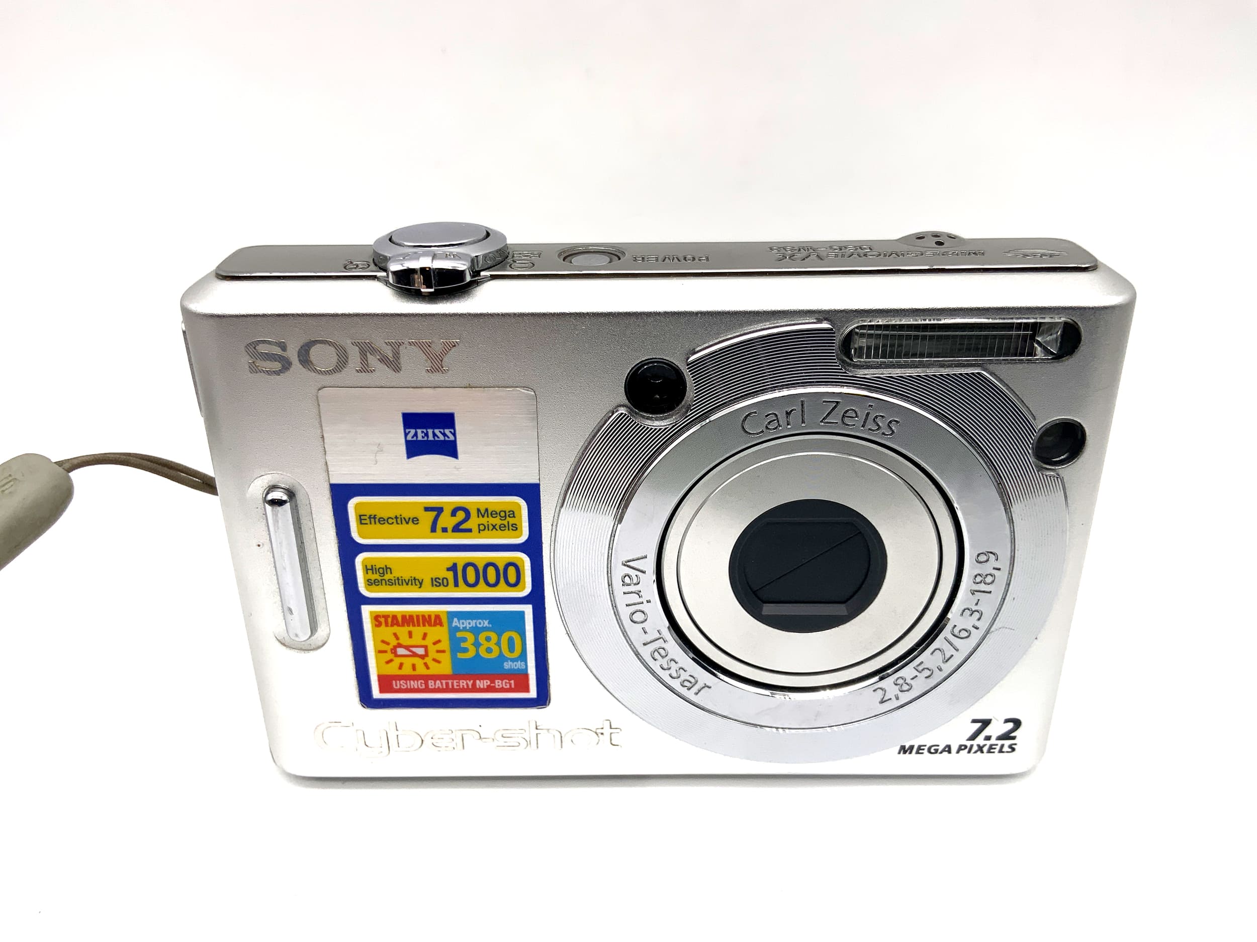 Sony Cyber-Shot DSC-W35 Digitale Kompaktkamera mit Carl Zeiss Vario-Tessar