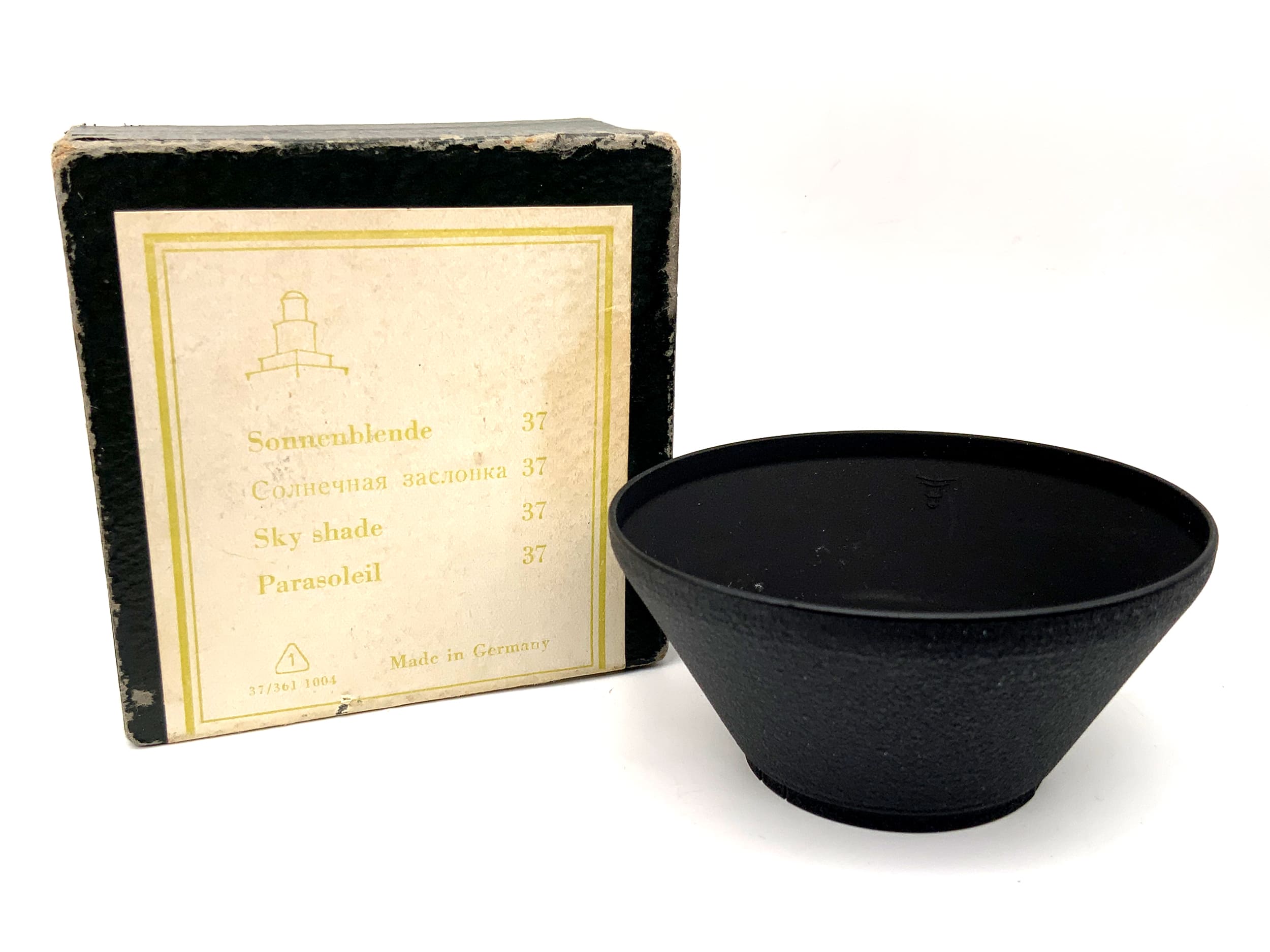 Pentacon 37mm Gegenlichtblende in OVP 20611 lenshood Sonnenblende