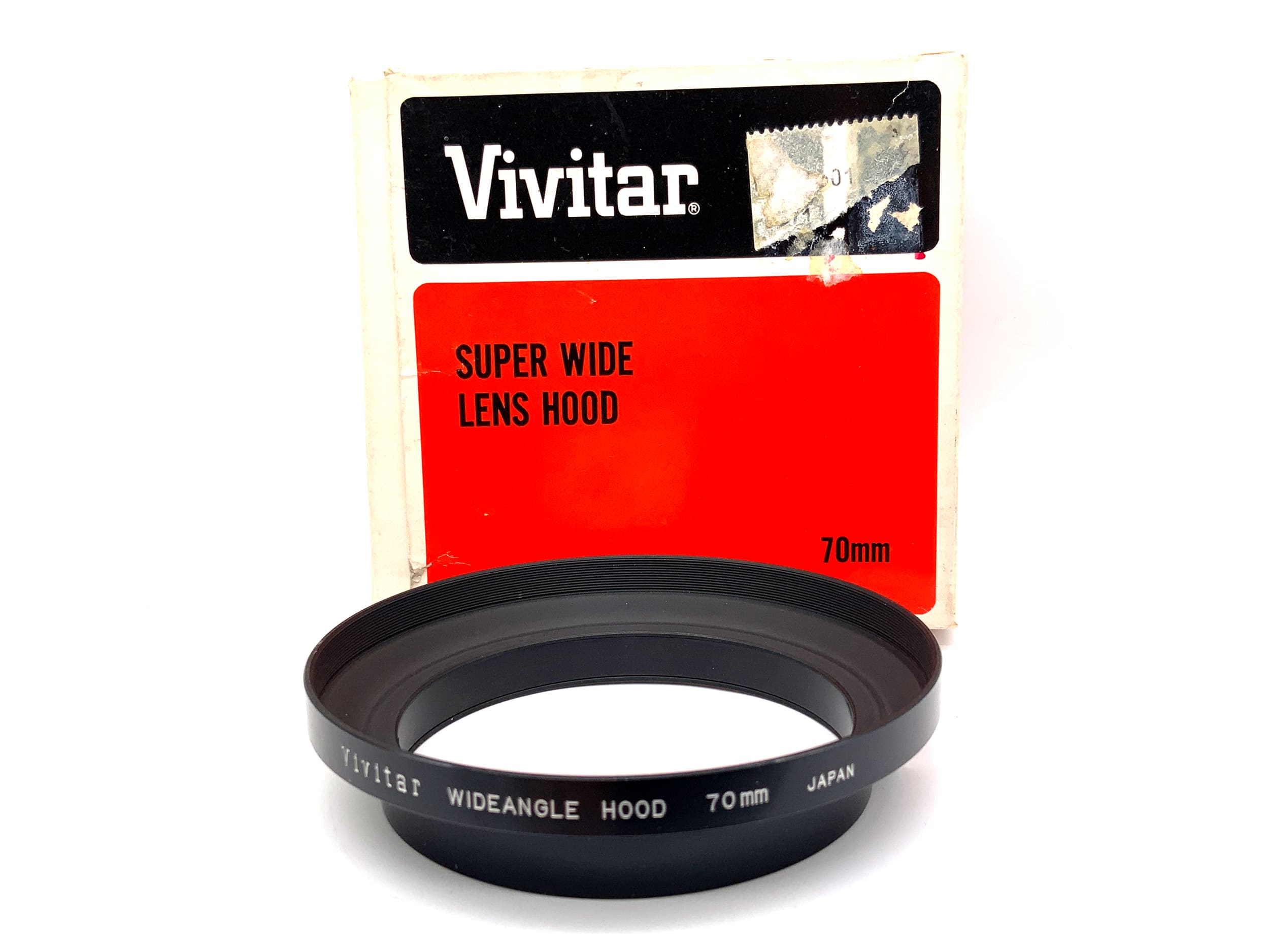 Vivitar 70mm Wideangle Gegenlichtblende in OVP lenshood Sonnenblende