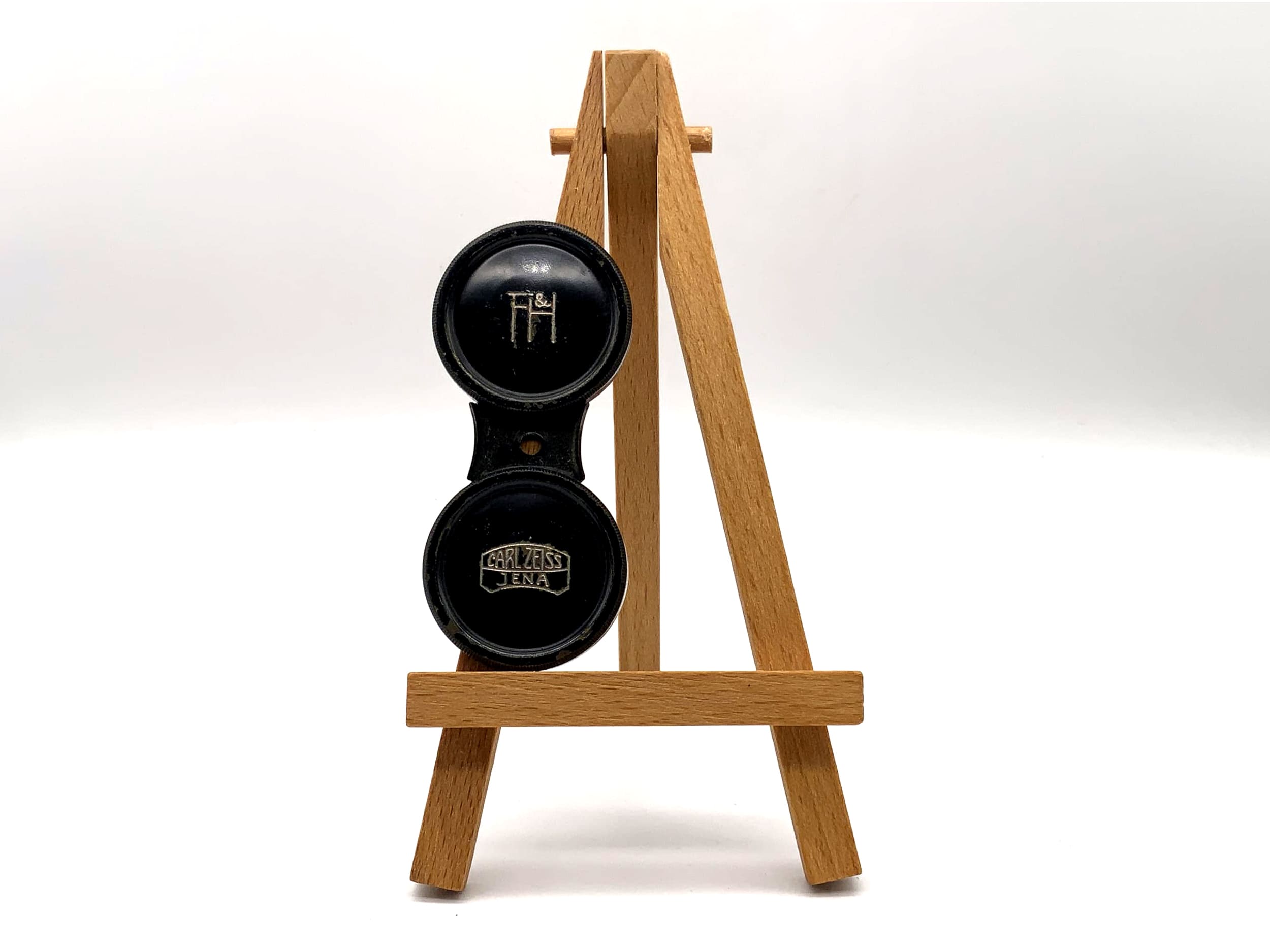 Carl Zeiss Objektivfrontdeckel Rolleiflex 6x6 K1 Tessar 3.8/7,5 Rollei F&H metal