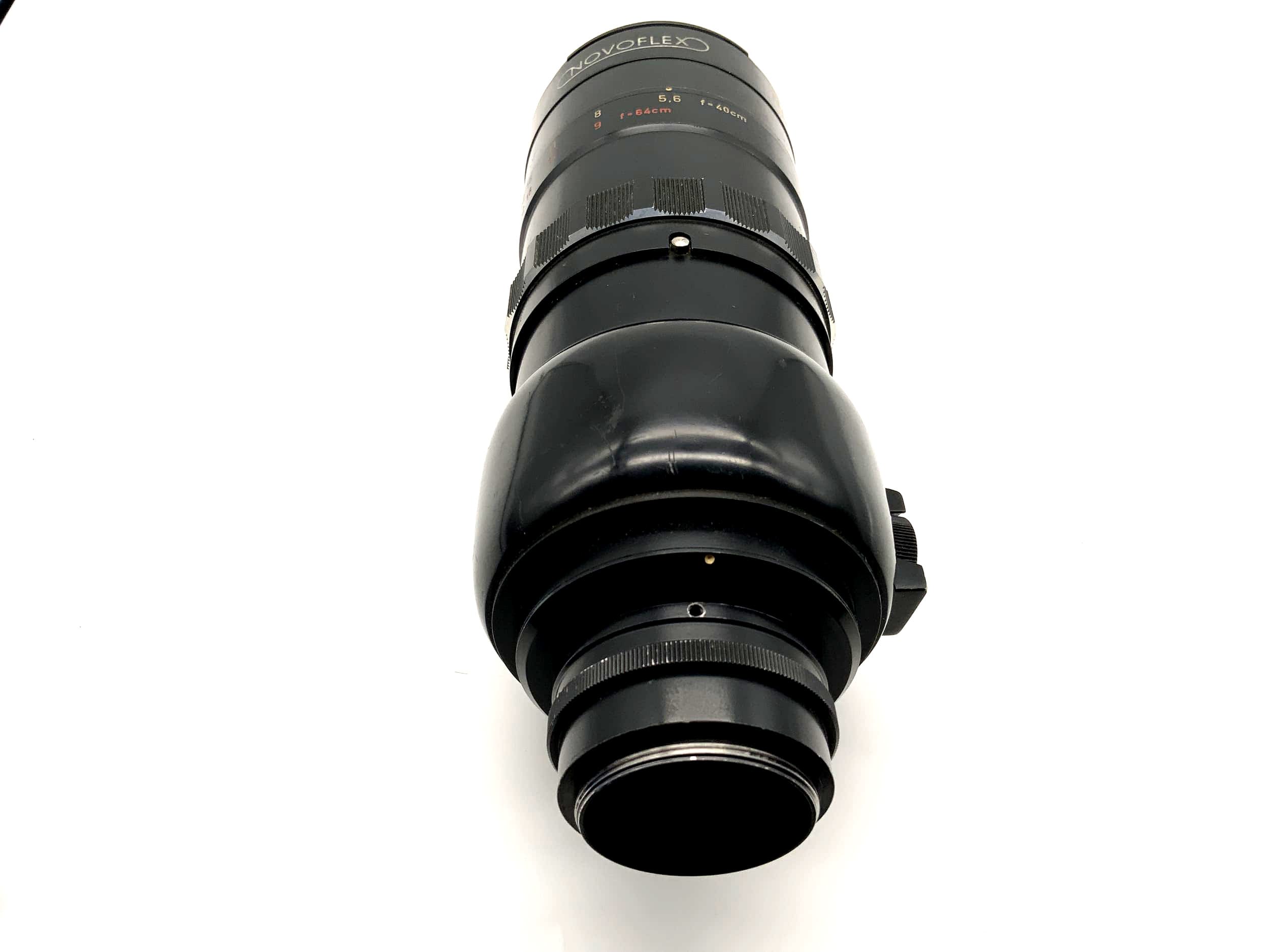 Novoflex 400mm 1:5.6 Objektiv Noflexar 40cm Kamera Lens (M42) Pilz!