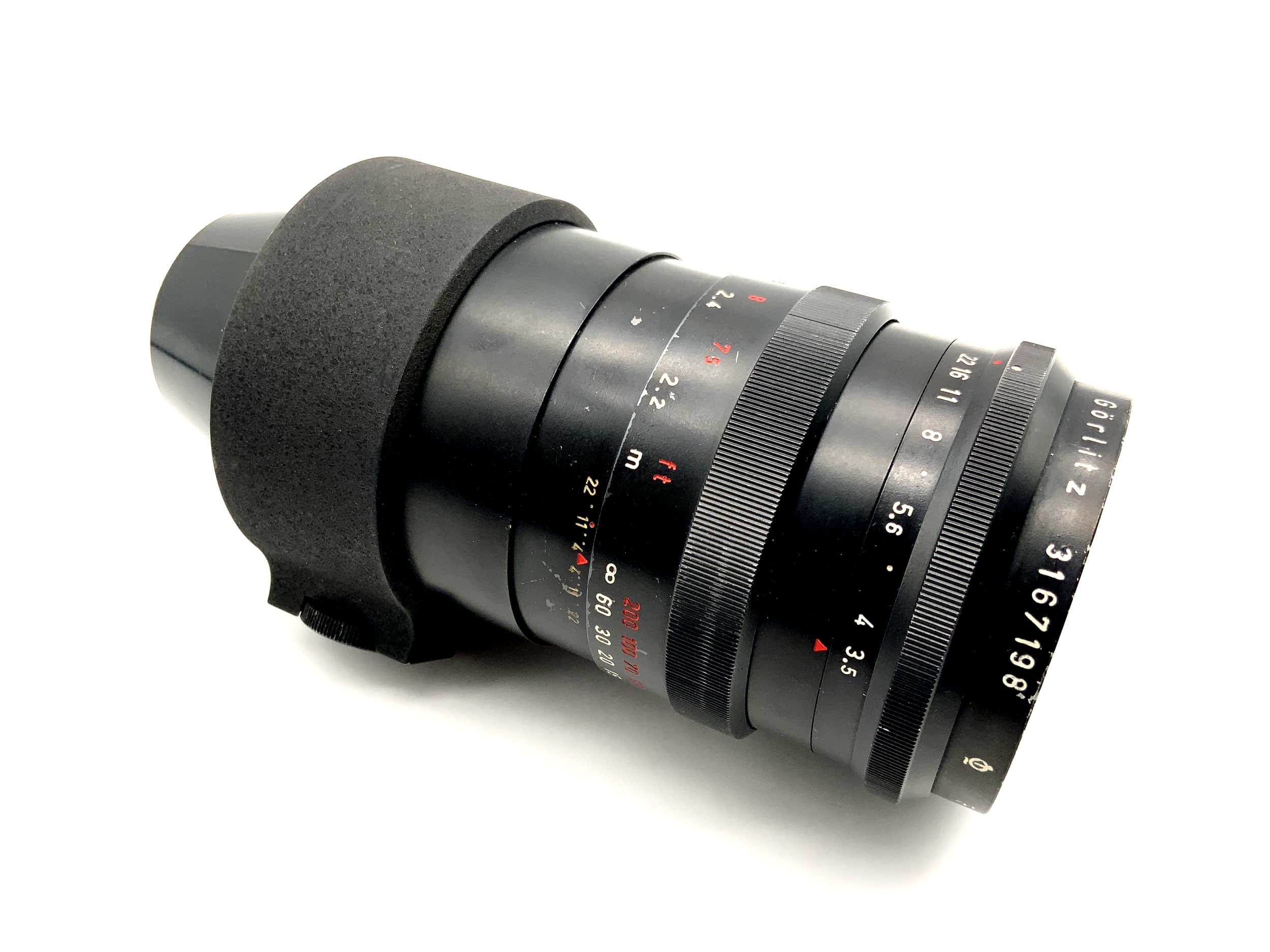 Meyer Optik Görlitz 180mm 1:3.5 Objektiv Primotar Kamera Lens (Exa) Pilz!